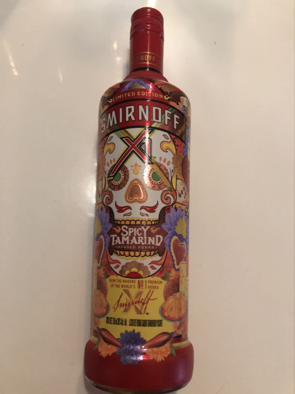 Smirnoff Spicy Tamarind Vodka - Smirnoff Co. (750mL) alcohol collectible [Barcode 082000790723] - Main Image 1