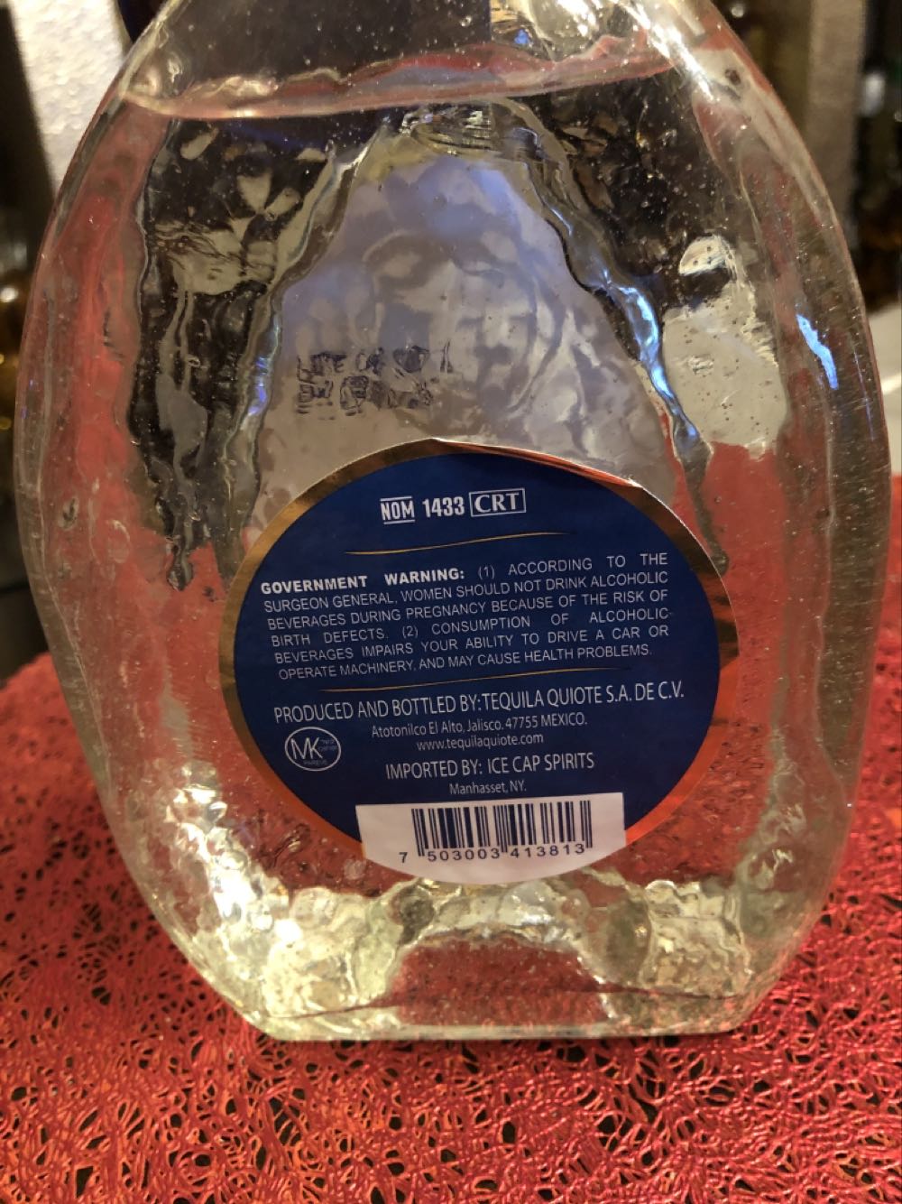 Don Anastacio - NOM 1433 (750 mL) alcohol collectible [Barcode 7503003413813] - Main Image 2