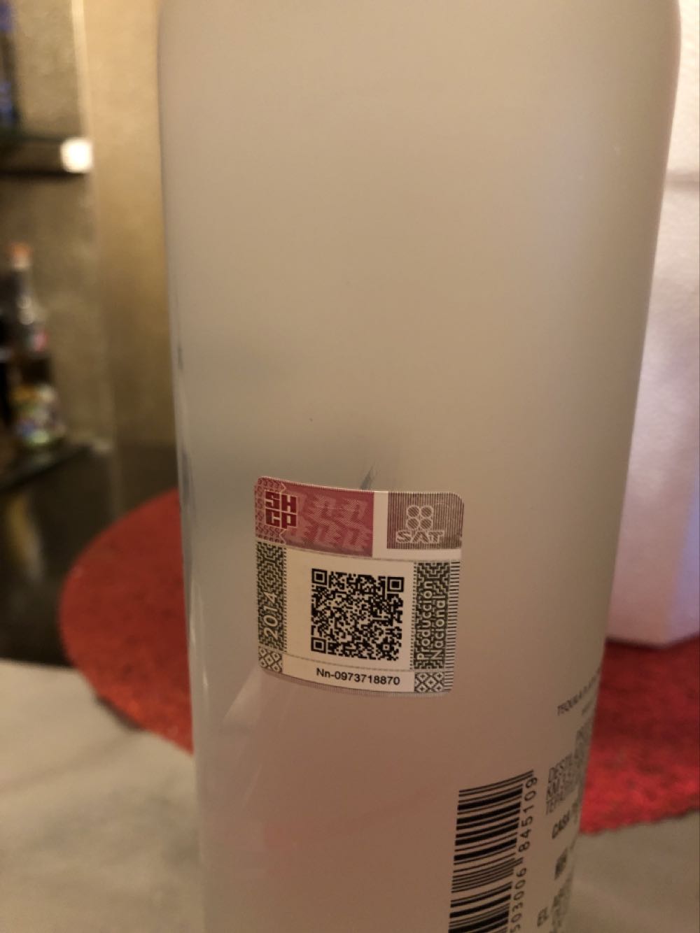 Los Fernández - Nom 1515 (750 mL) alcohol collectible [Barcode 7503006845109] - Main Image 2