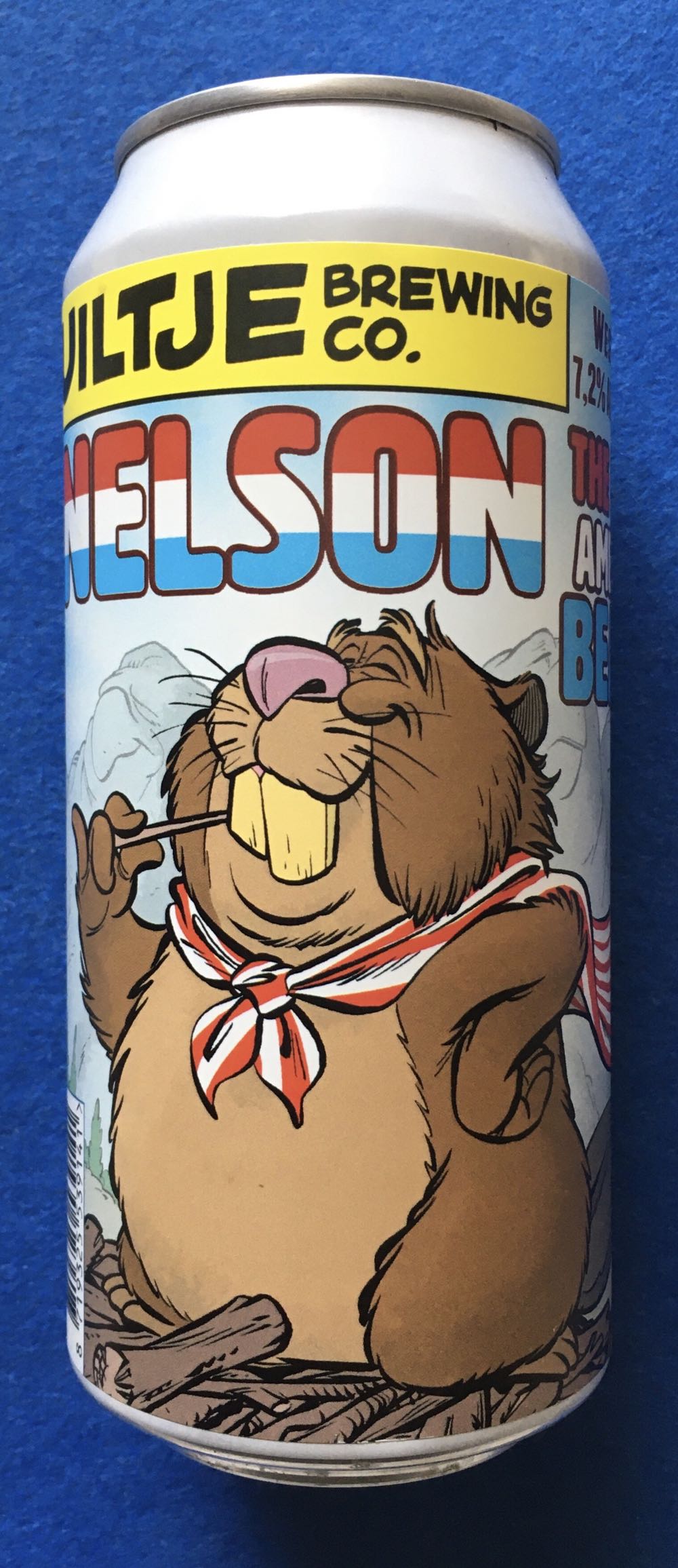 Nelson The North American Beaver - Uiltje Brewing Company (440 mL) alcohol collectible [Barcode 8719325539141] - Main Image 4