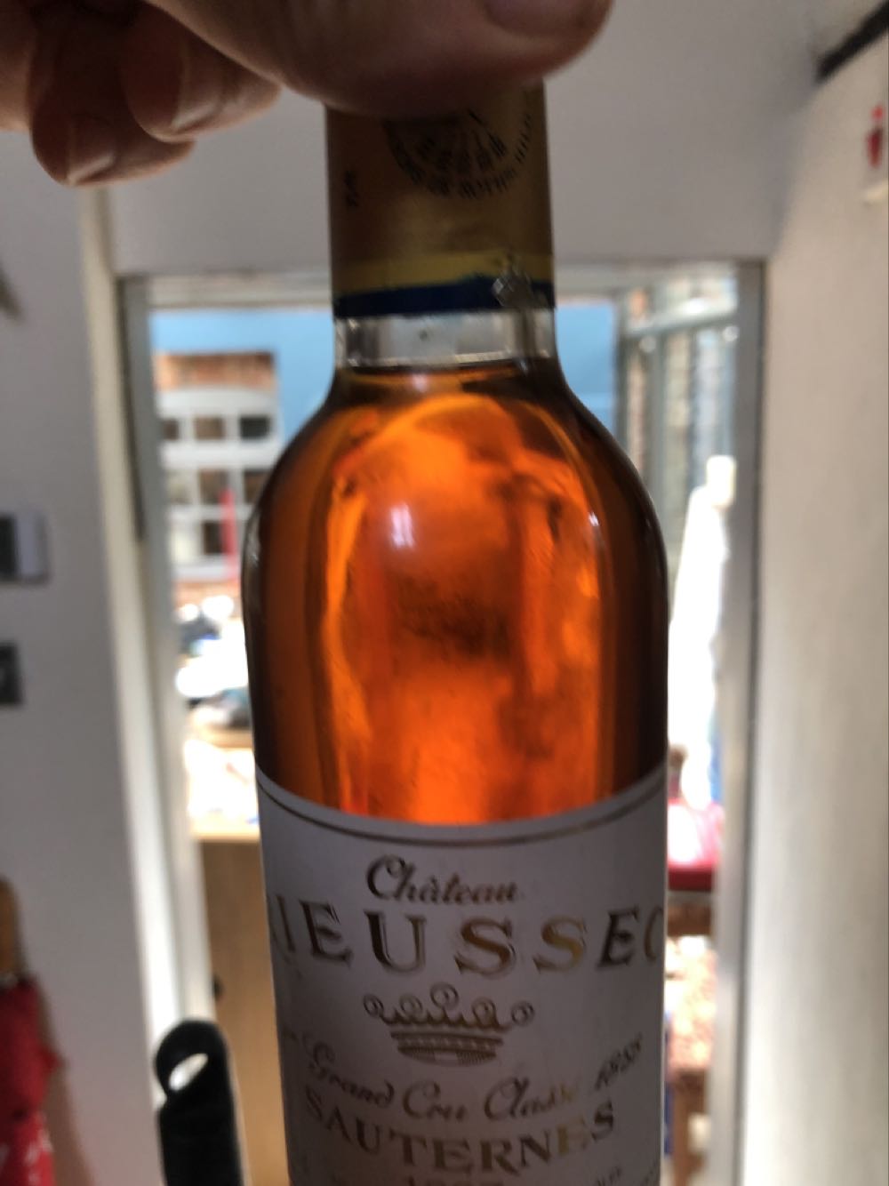 Rieussec - Chateau 1997  (37.5 mL) alcohol collectible - Main Image 2
