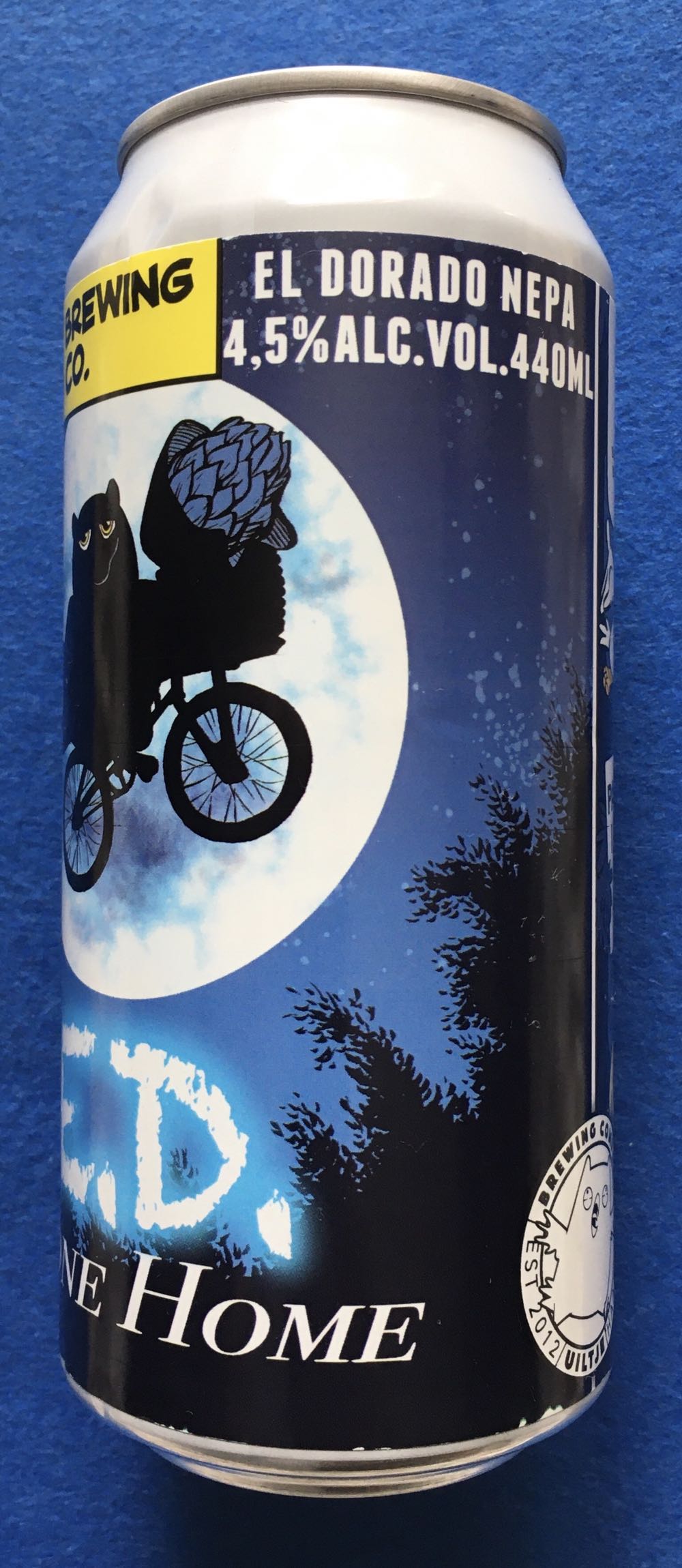 E.D. Phone Home - Uiltje Brewing Company (440 mL) alcohol collectible [Barcode 8719325539325] - Main Image 2