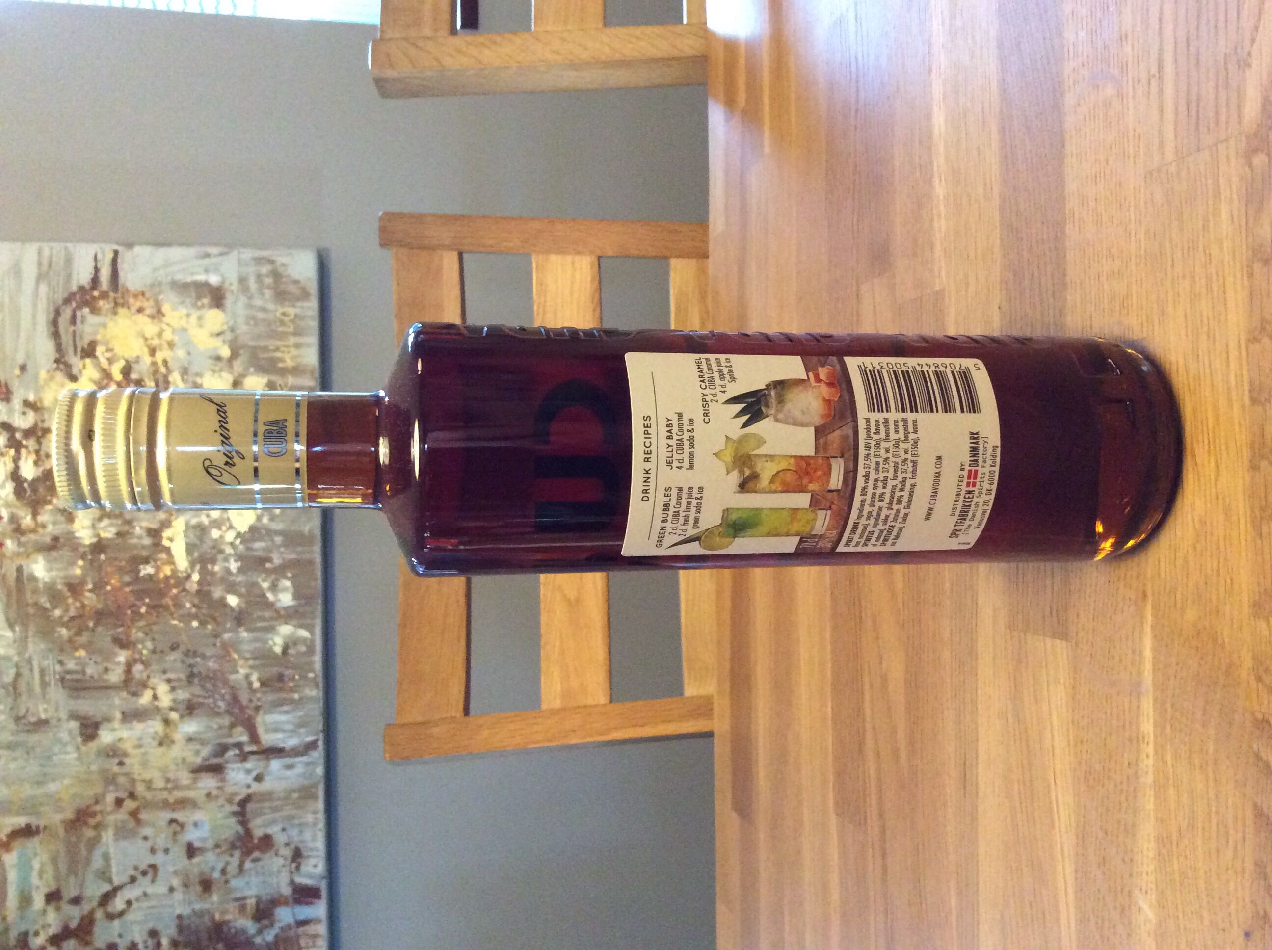 Cuba Caramel 700ml 30% Denmark - Spritfabrikken Danmark (700 mL) alcohol collectible [Barcode 5706844500311] - Main Image 2