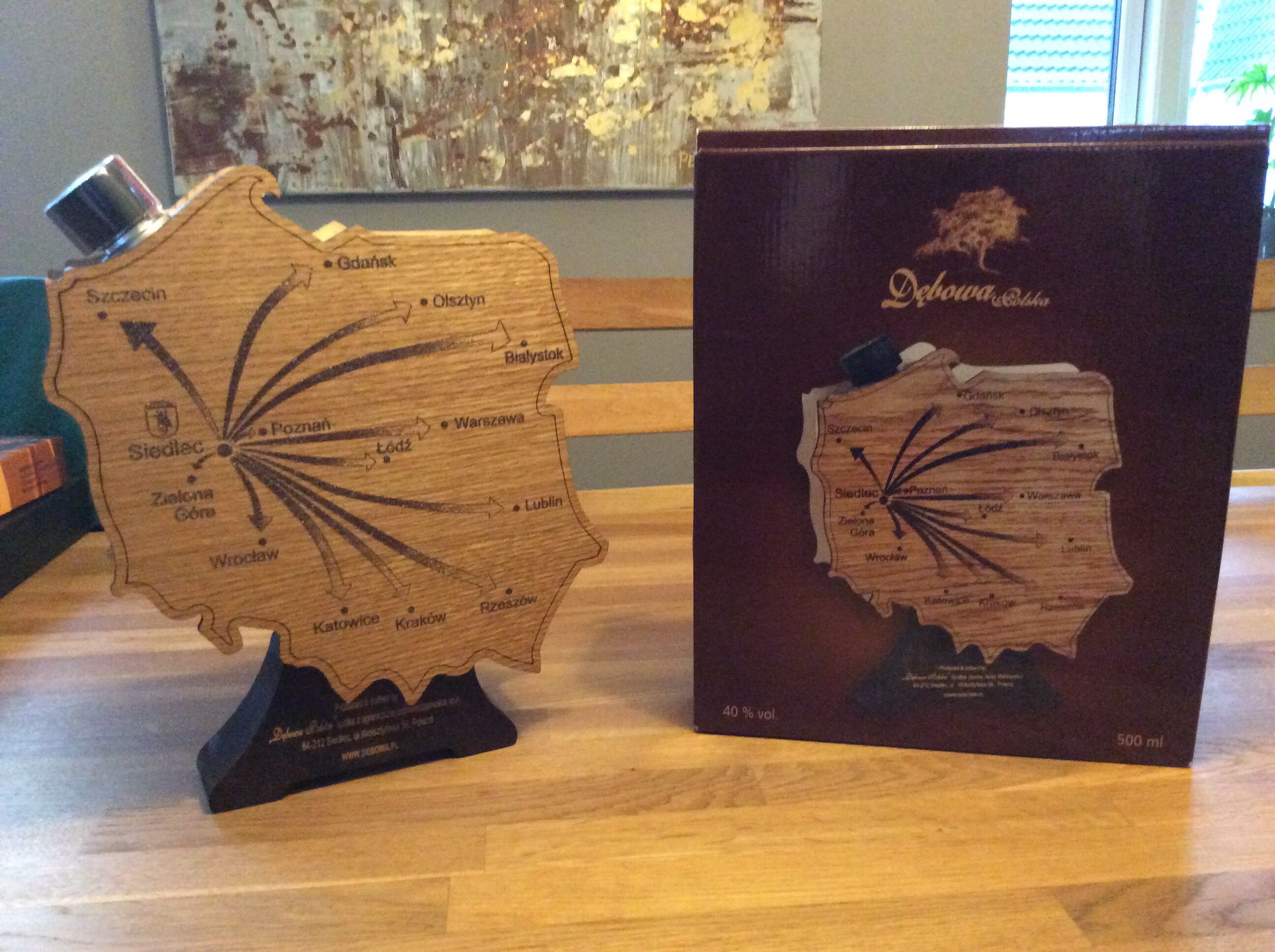 Debowa Polske Vodka AMP 500ml 40% Poland - Debowa Polska sp.j. (500 mL) alcohol collectible [Barcode 5903983404191] - Main Image 3