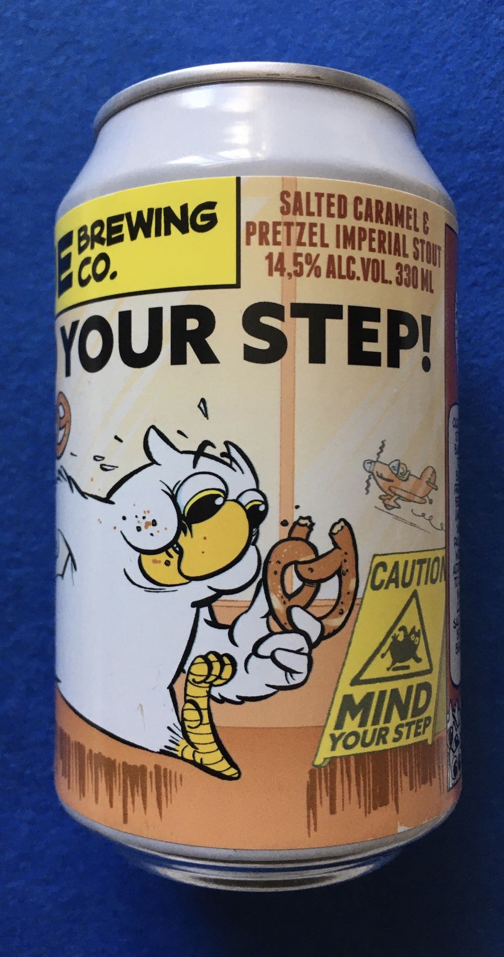 Mind Your Step! Salted Caramel & Pretzel Edition - Uiltje Brewing Company (330 mL) alcohol collectible [Barcode 8719325540086] - Main Image 2