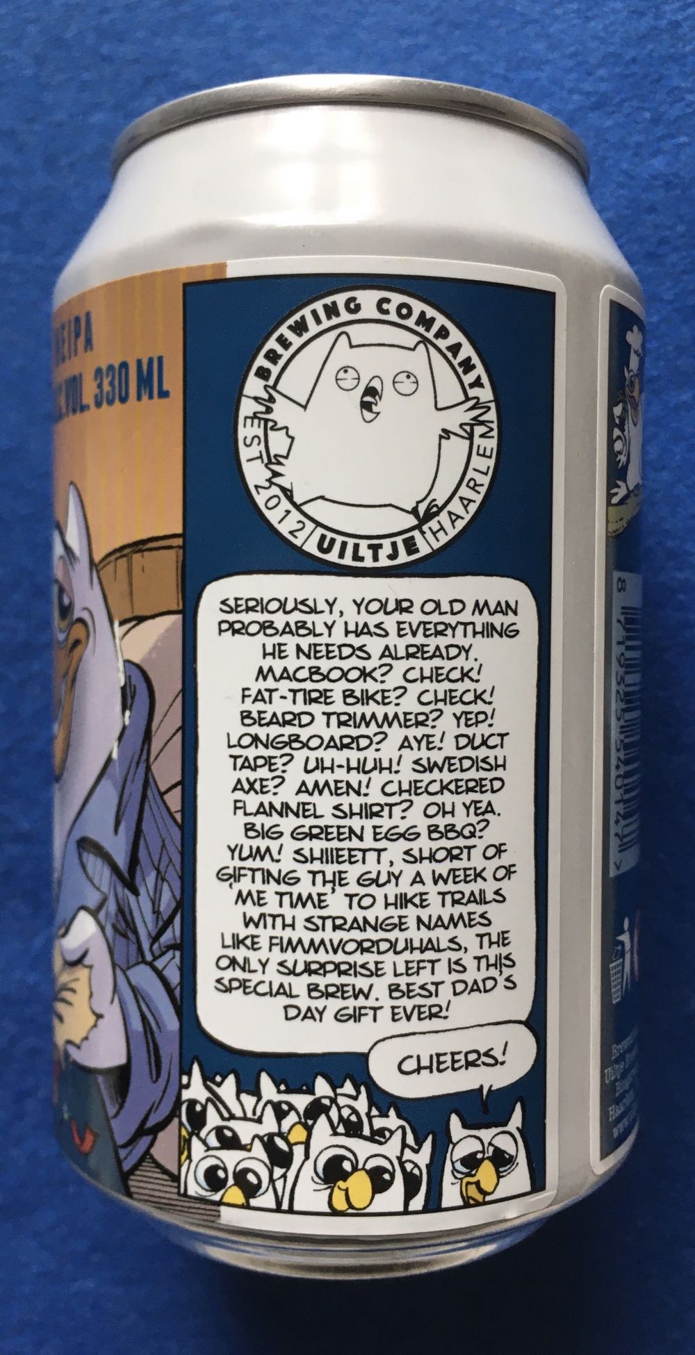 For My #1 - Uiltje Brewing Company (330 mL) alcohol collectible [Barcode 8719325540147] - Main Image 3