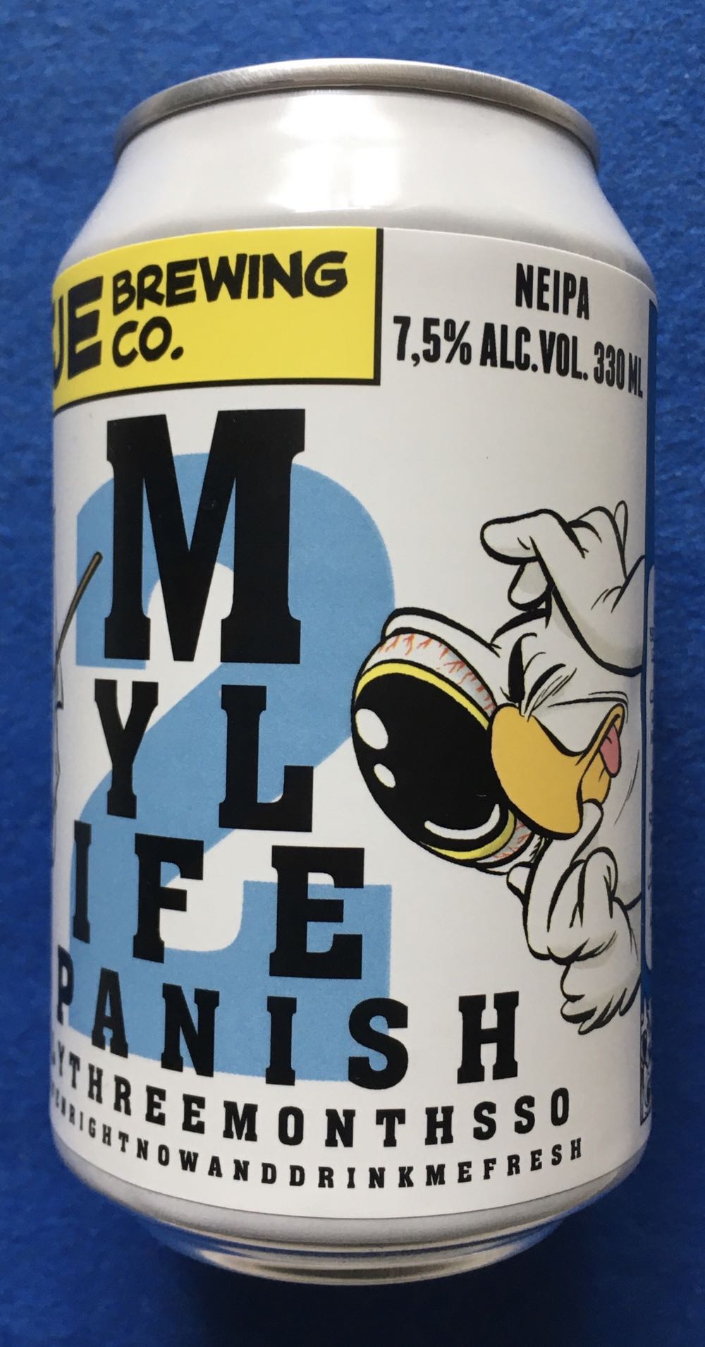 My Life Span Is 2 - Uiltje Brewing Company (330 mL) alcohol collectible [Barcode 8719325540192] - Main Image 2