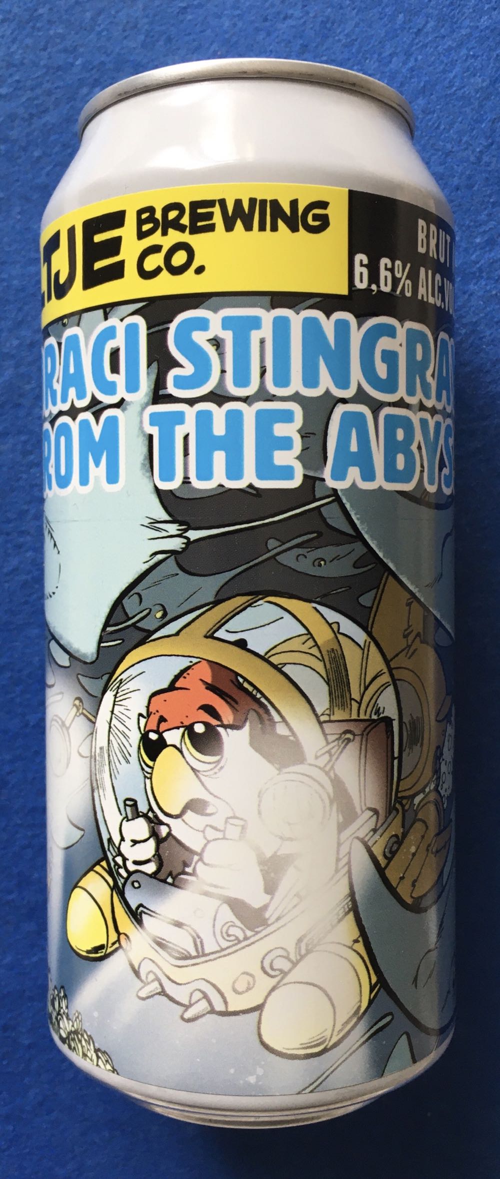 Soraci Stingrays From The Abyss - Uiltje Brewing Company (440 mL) alcohol collectible [Barcode 8719325539394] - Main Image 4