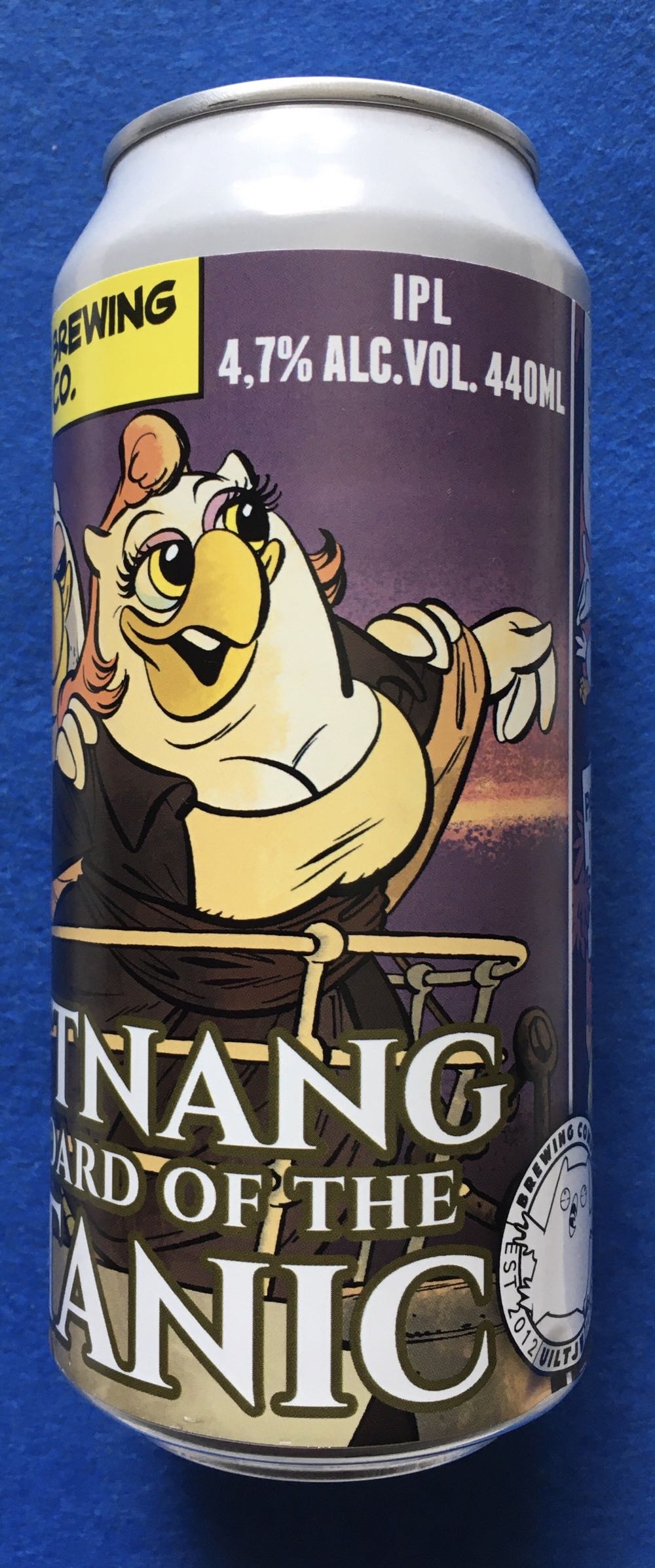 Tettnang On Board Of The Titanic - Uiltje Brewing Company (440 mL) alcohol collectible [Barcode 8719325539431] - Main Image 2