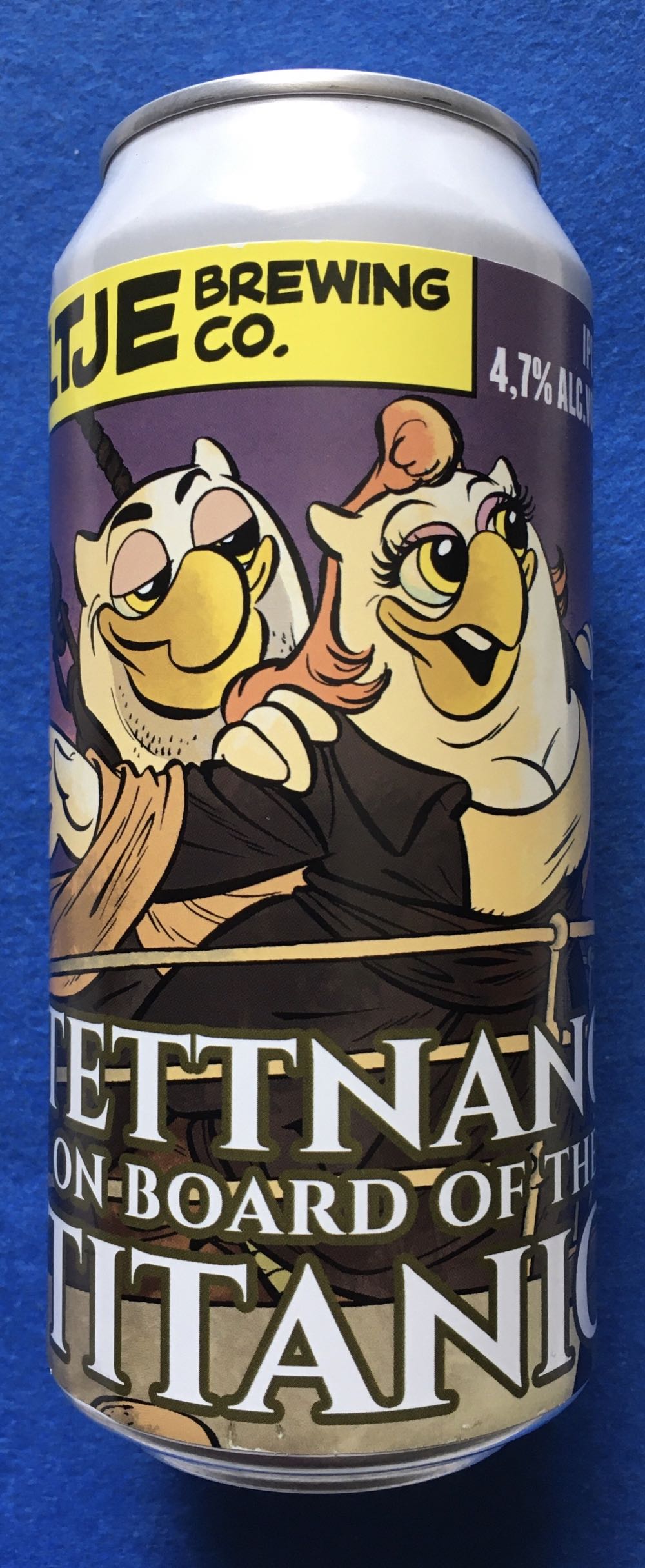 Tettnang On Board Of The Titanic - Uiltje Brewing Company (440 mL) alcohol collectible [Barcode 8719325539431] - Main Image 4