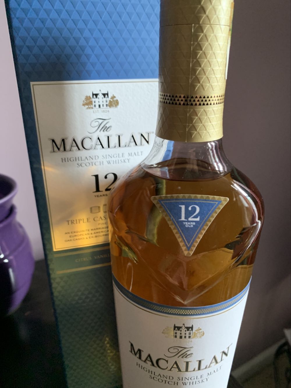The Macallan 12 Years Old Triple Cask Matured - The Macallan Distillery (750 mL) alcohol collectible [Barcode 812066022205] - Main Image 2