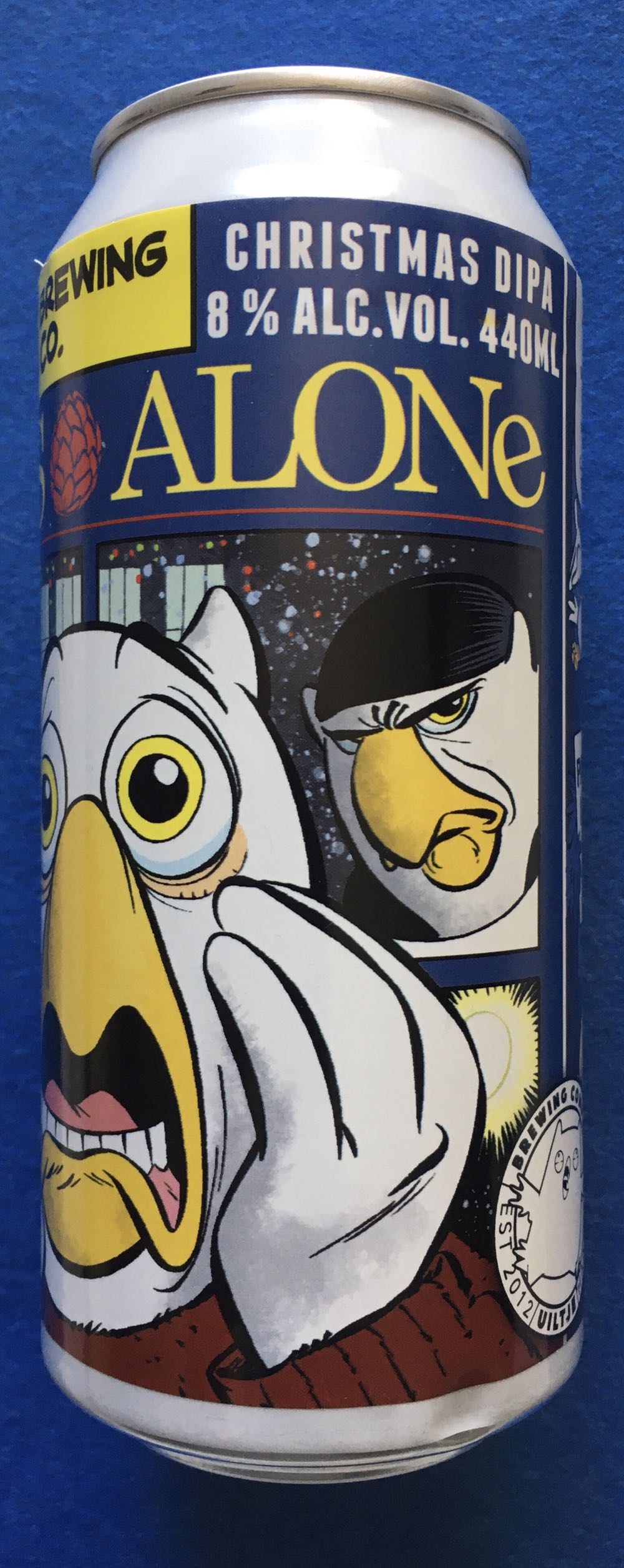 Hops Alone - Uiltje Brewing Company (440 mL) alcohol collectible [Barcode 8719325539554] - Main Image 2