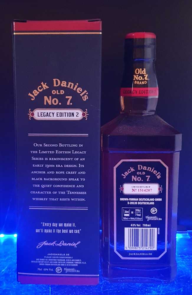 Legacy Edition 2 - Jack Daniel‘s Distillery (700 mL) alcohol collectible [Barcode 5099873014790] - Main Image 4