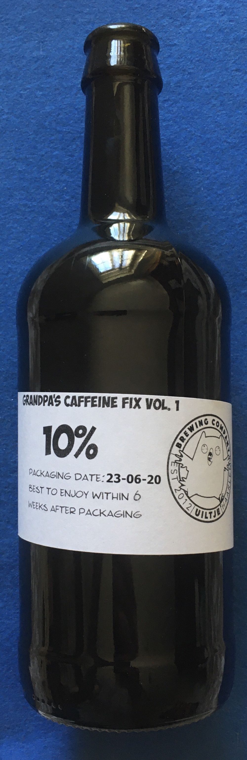 Grandpa’s Caffeine Fix Vol. 1 - Uiltje Brewing Company (500 mL) alcohol collectible - Main Image 3