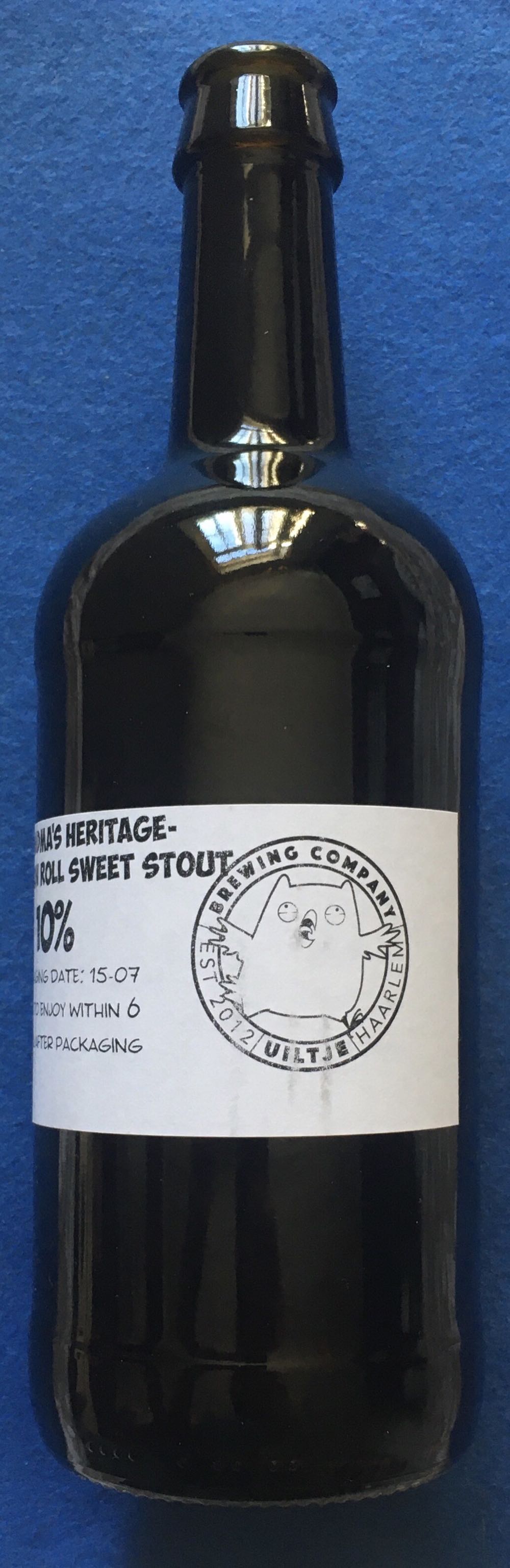 Grandma’s Heritage - Uiltje Brewing Company (500 mL) alcohol collectible - Main Image 2