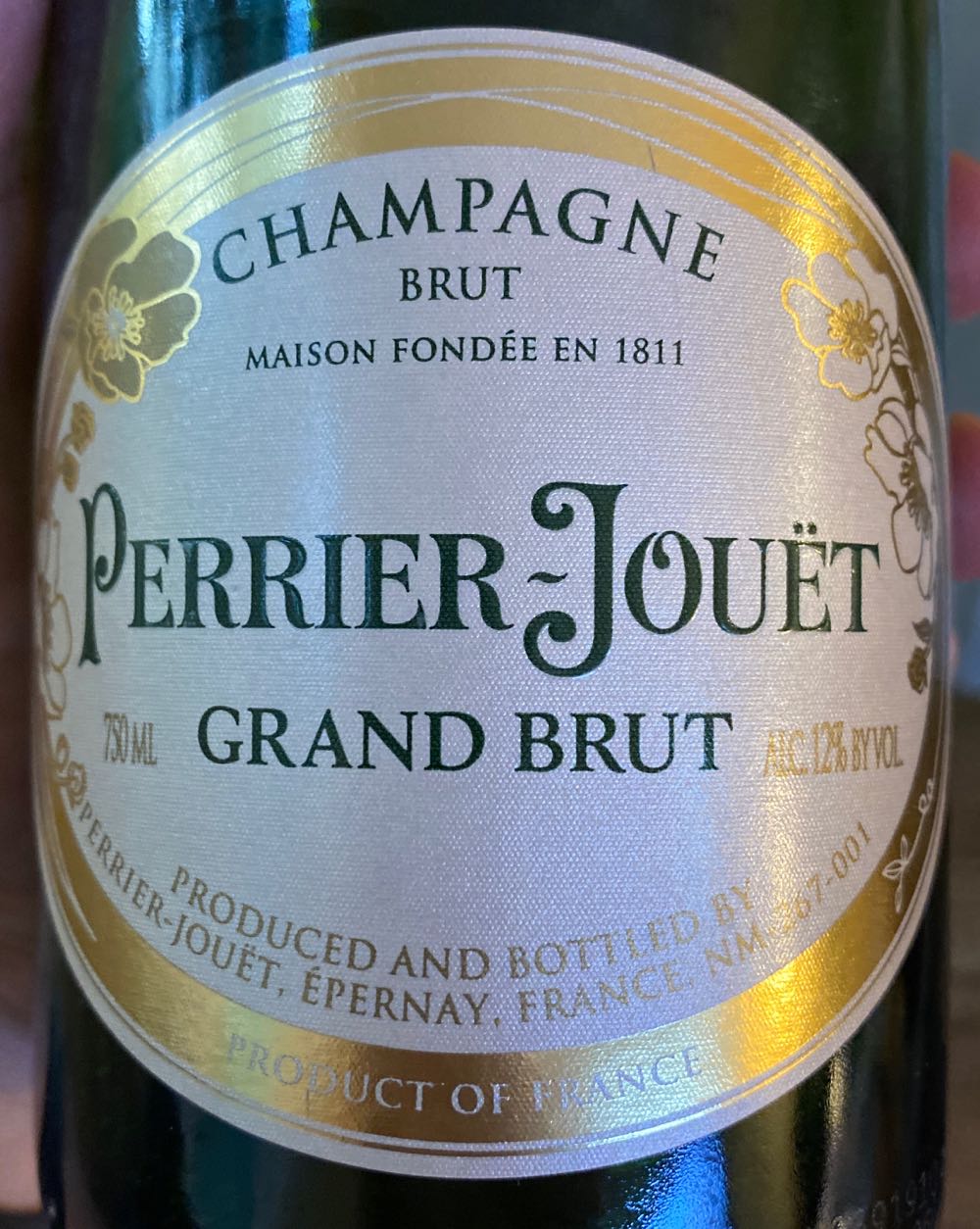 Perrier Jouet  alcohol collectible [Barcode 852832105053] - Main Image 4
