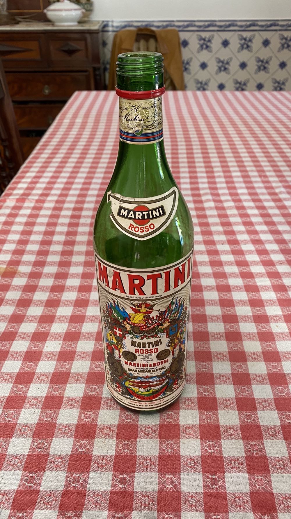 Martini Rosso  alcohol collectible - Main Image 2
