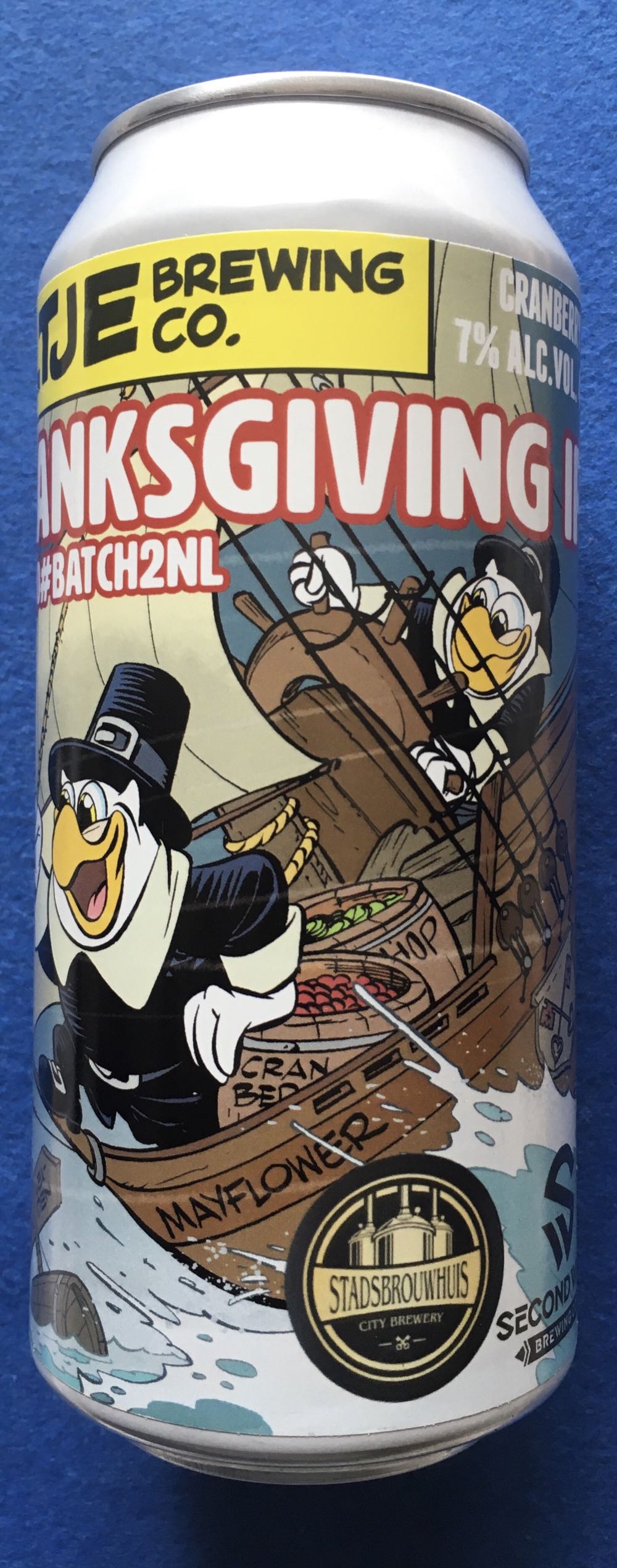 Thanksgiving IPA MF400#BATCH2NL - Uiltje Brewing Company (440 mL) alcohol collectible [Barcode 8719325539615] - Main Image 4