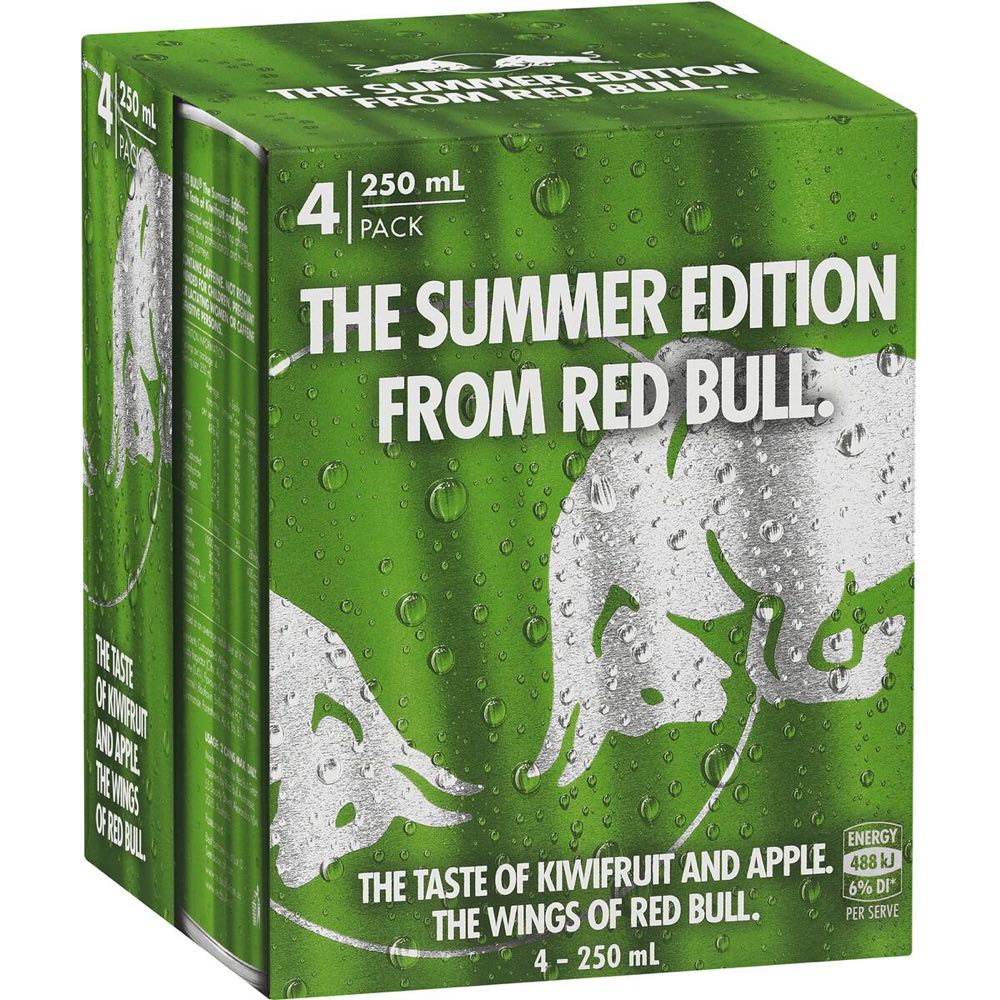 Red Bull The Summer Edition  alcohol collectible [Barcode 611269331240] - Main Image 2