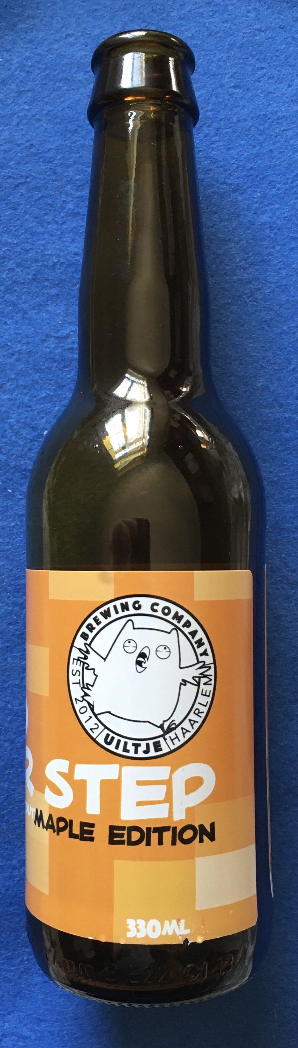 Mind Your Step Maple Edition - Uiltje Brewing Company (330 mL) alcohol collectible [Barcode 8719325257021] - Main Image 2
