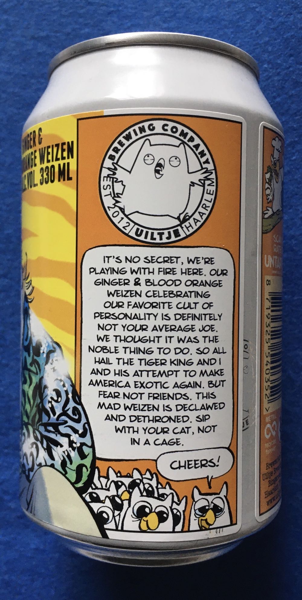 I’m Never Going To Financially Recover From This - Uiltje Brewing Company (330 mL) alcohol collectible [Barcode 8719325540352] - Main Image 3