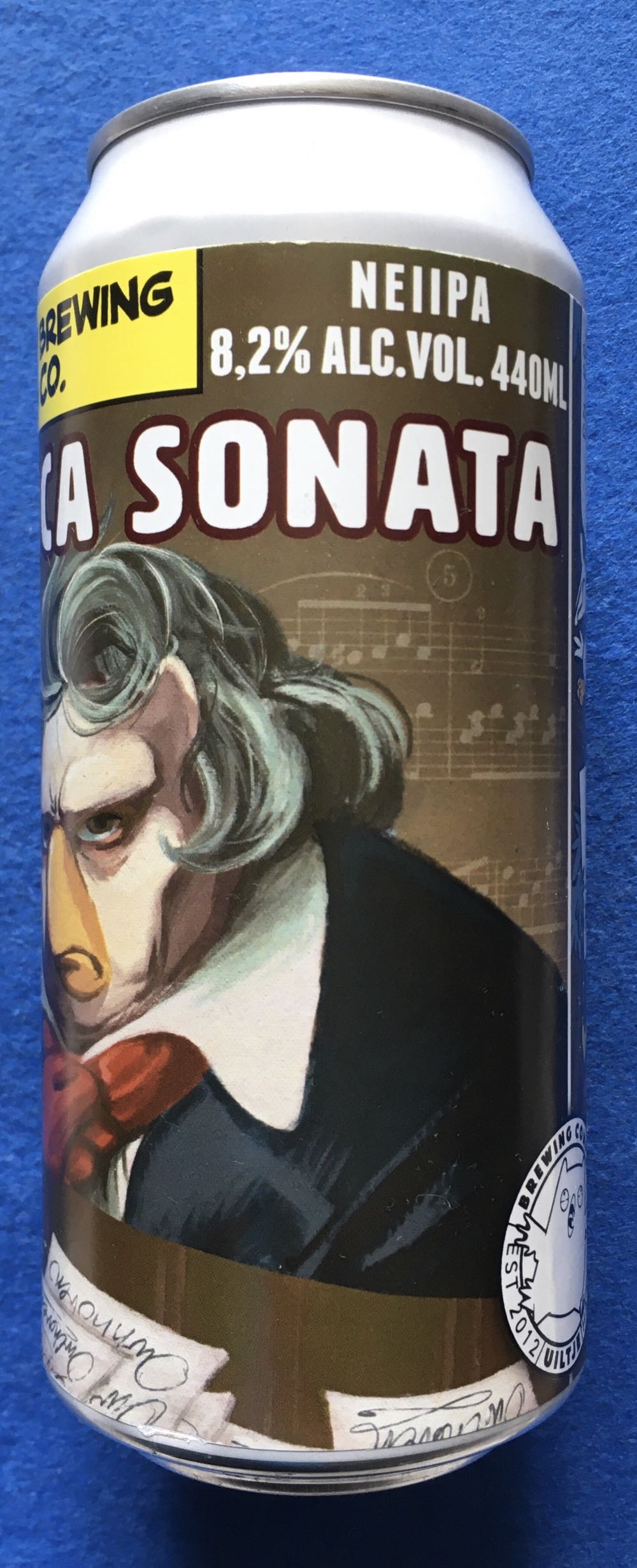 Pacifica Sonata - Uiltje Brewing Company (440 mL) alcohol collectible - Main Image 2