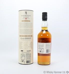 G.O.T Lagavulin 9 Year Old- House Lannister - Lagavulin Distillery (750mL) alcohol collectible [Barcode 088076183056] - Main Image 2