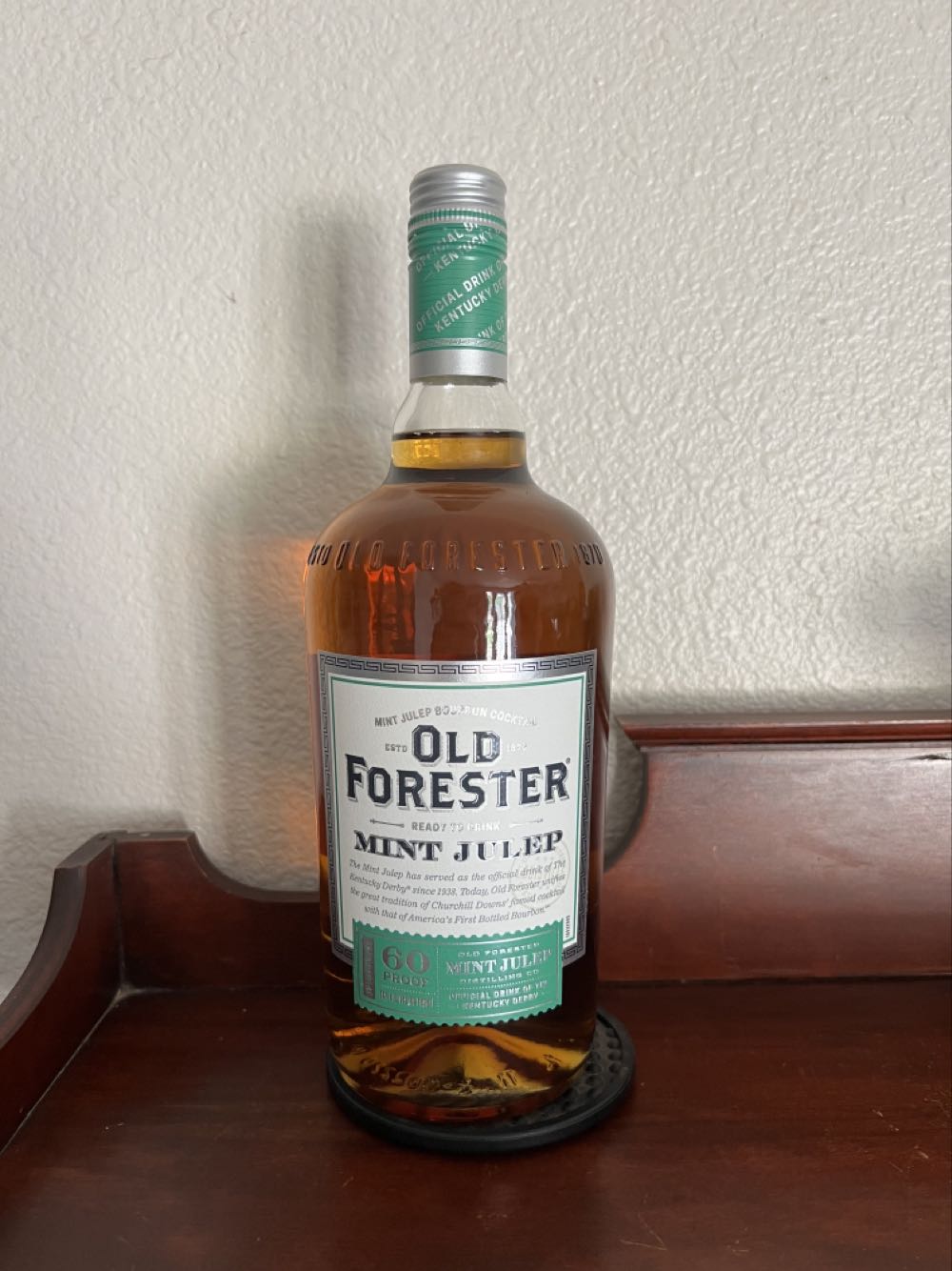 Old Forester Mint Julep - Old Forester Distilling Co. (1 L) alcohol collectible [Barcode 081128000752] - Main Image 2