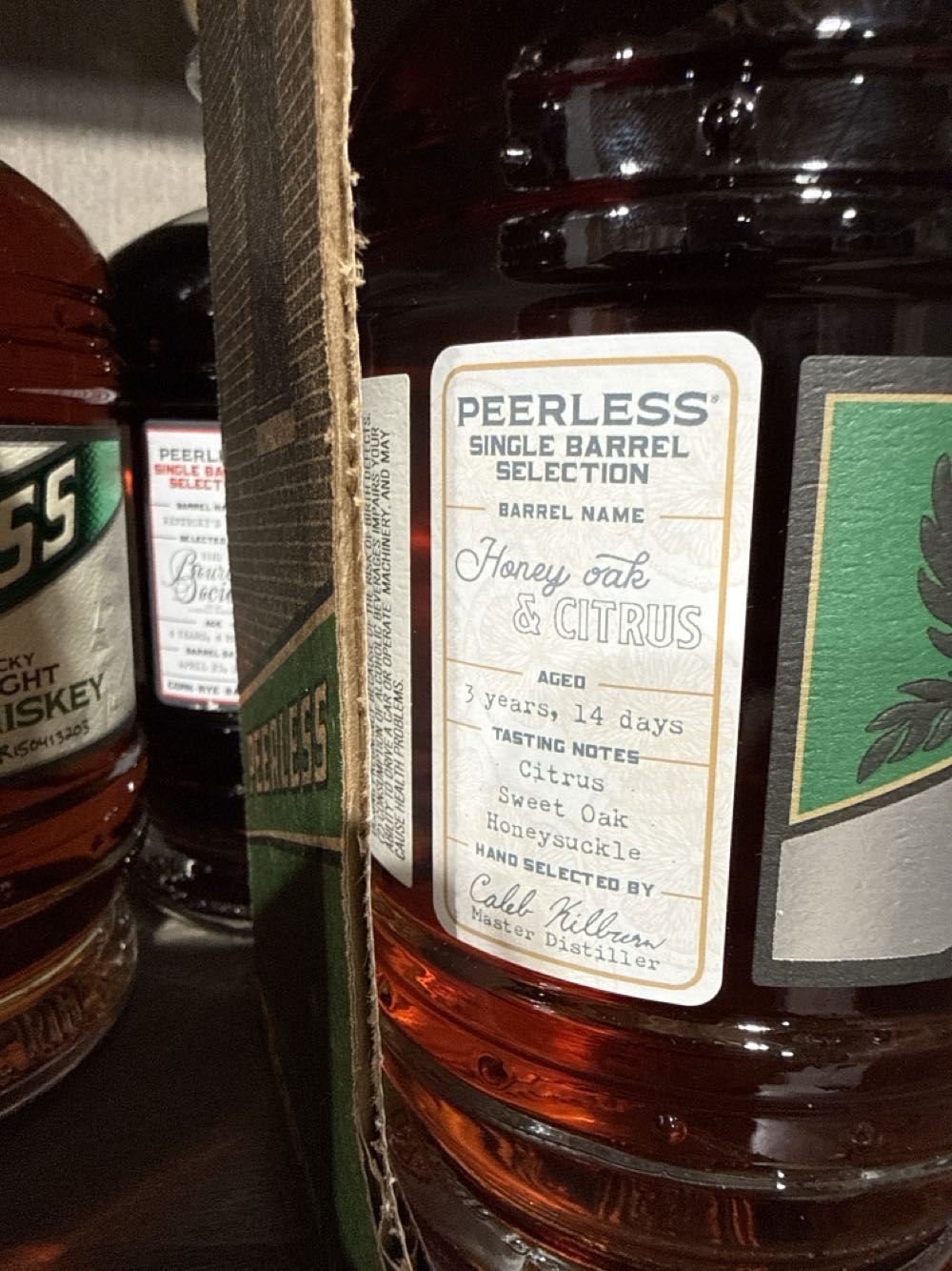 Peerless Rye Whiskey Barrel Selection - Peerless Distilling Co (750 mL) alcohol collectible [Barcode 813555020337] - Main Image 2