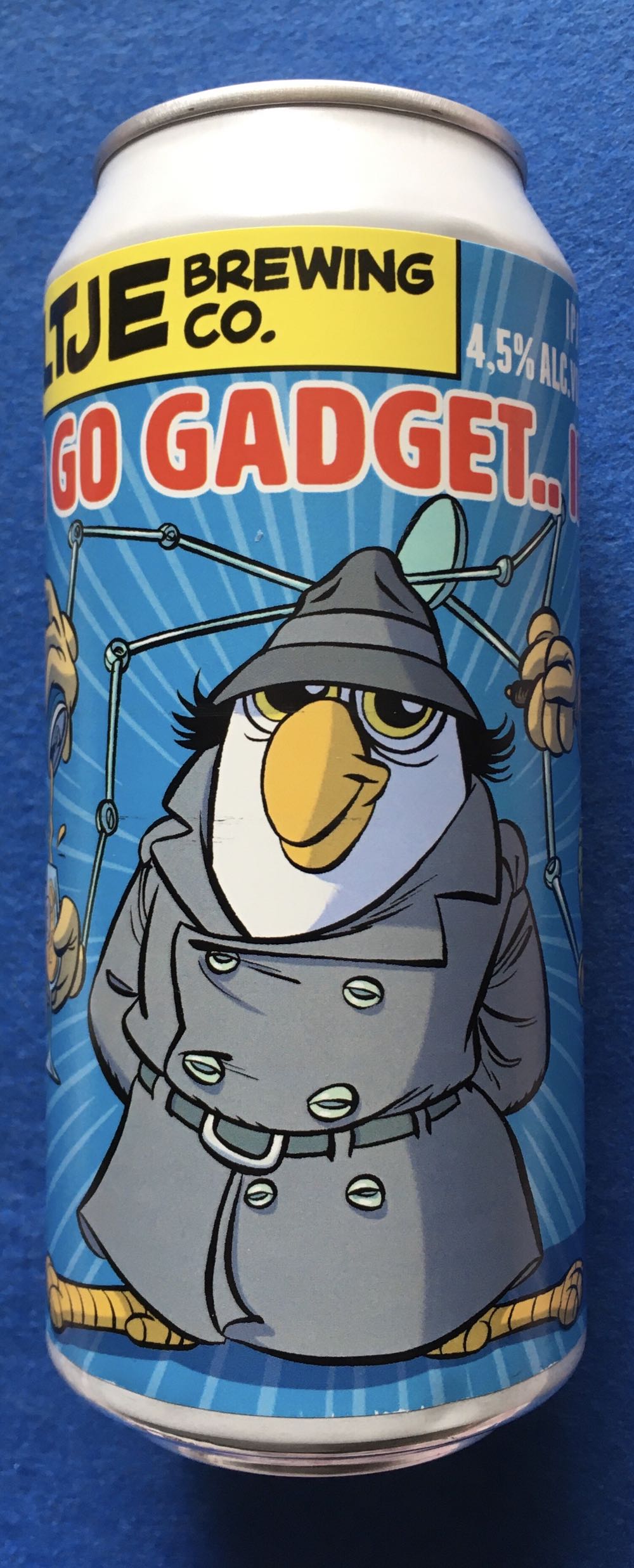 Go Go Gadget.. IPA! - Uiltje Brewing Company (440 mL) alcohol collectible [Barcode 8719325540017] - Main Image 4