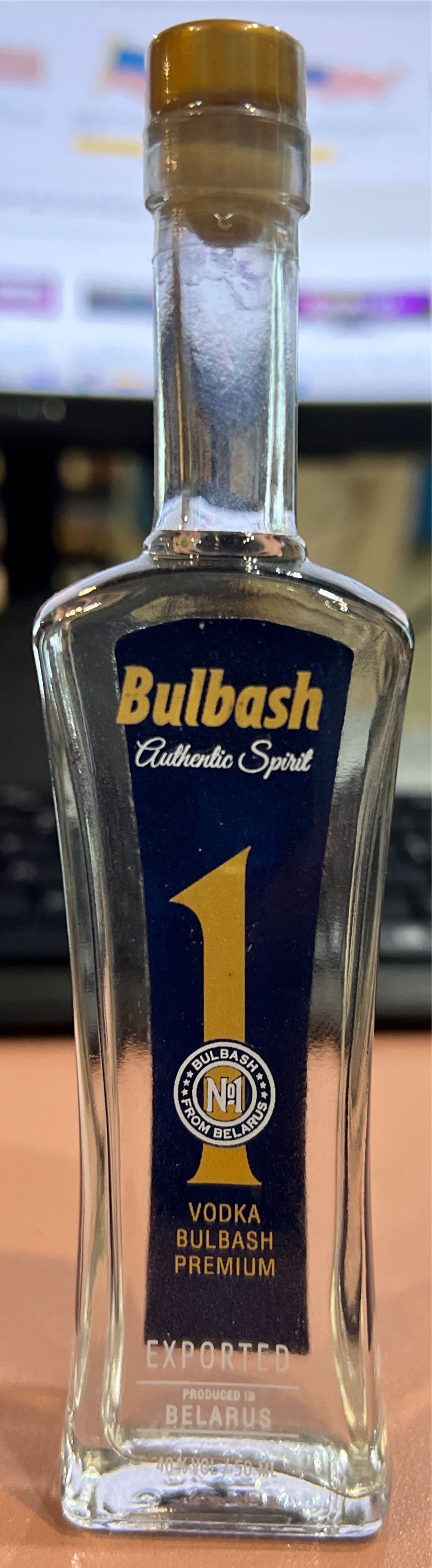 Bulbash - Belarus (50 mL) alcohol collectible - Main Image 2