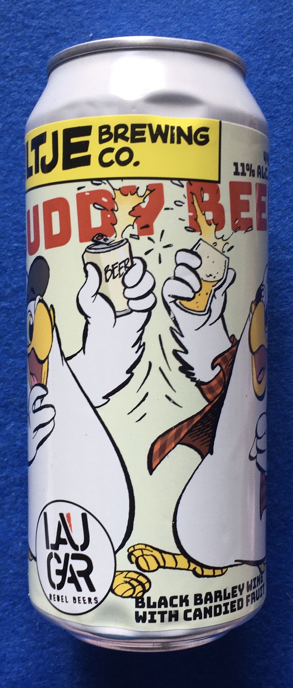 Buddy Beer - Uiltje Brewing Company (440 mL) alcohol collectible [Barcode 8719325257410] - Main Image 4