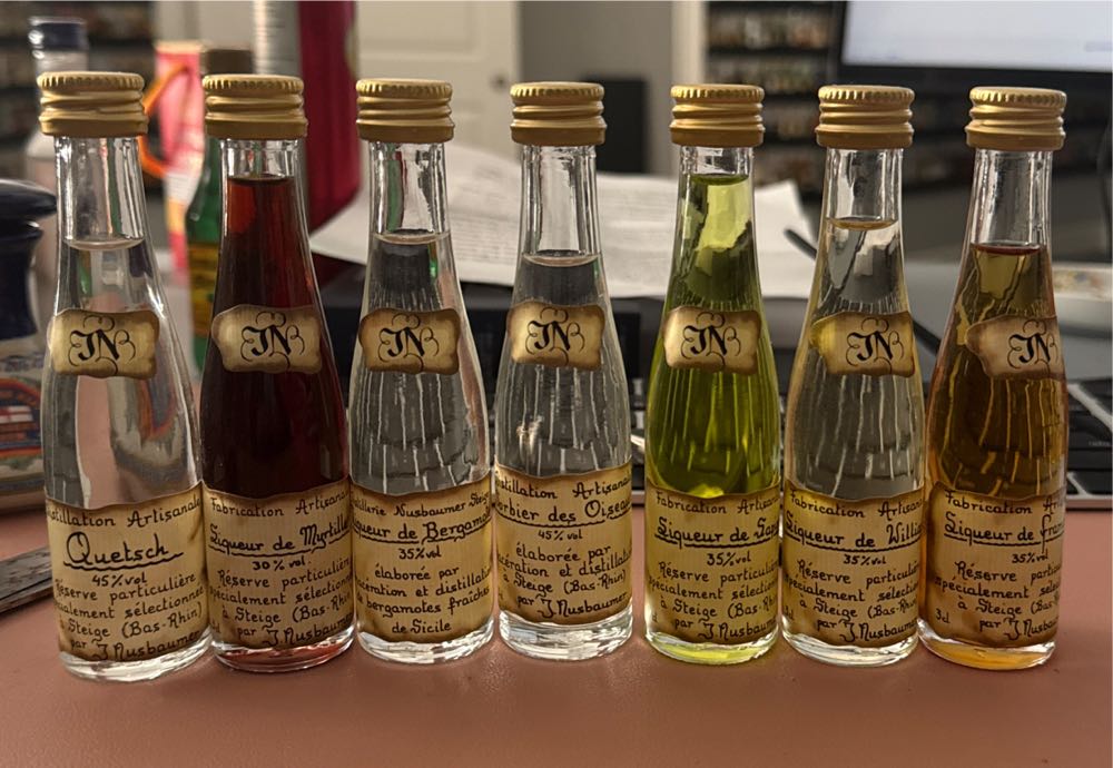 J. Nusbaumer Myrtille - France (30 mL) alcohol collectible - Main Image 2