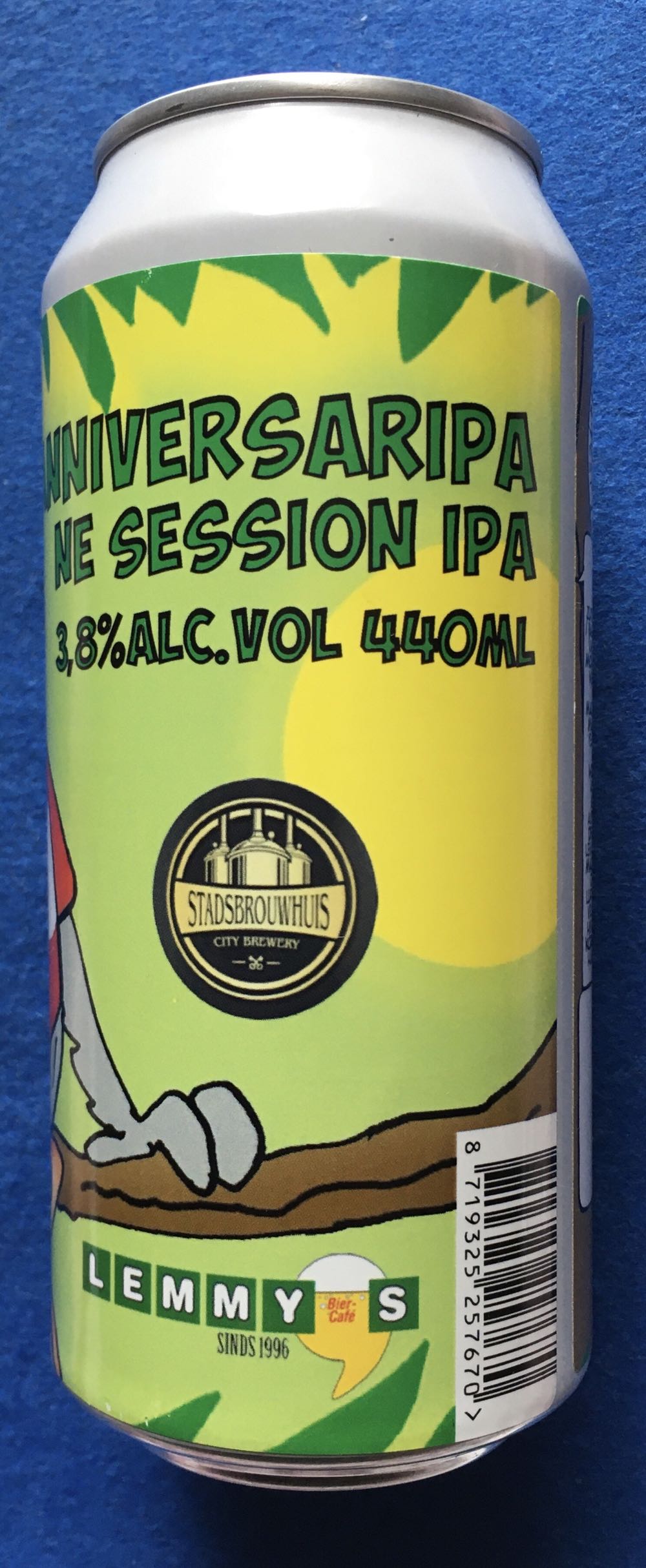 Anniversaripa - Uiltje Brewing Company (440 mL) alcohol collectible [Barcode 8719325257670] - Main Image 2