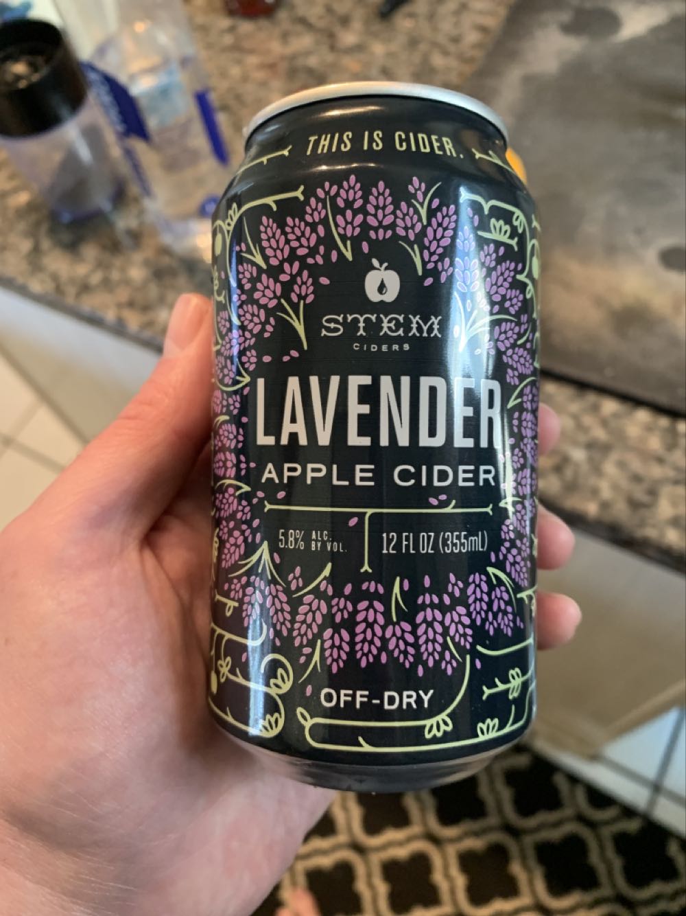 Lavender Apple Cider - Stem Ciders alcohol collectible [Barcode 857201006191] - Main Image 1