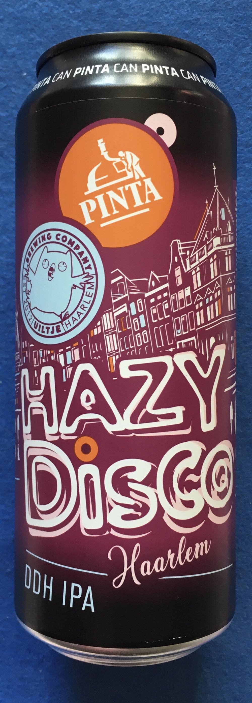 Hazy Disco Haarlem - Browar Pinta (500 mL) alcohol collectible [Barcode 5904730438841] - Main Image 4