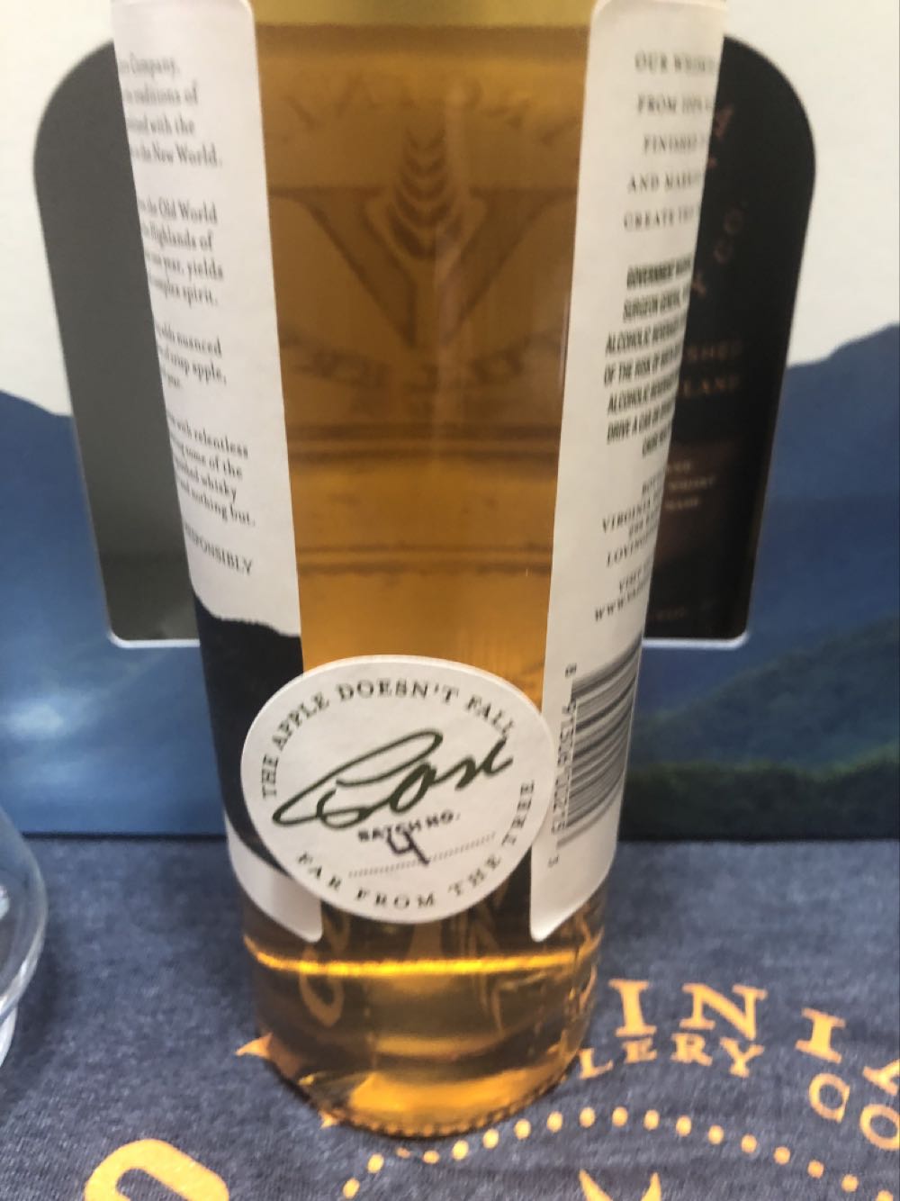 Virginia Distillery Cider Cask - Virginia Distillery Company (375 mL) alcohol collectible [Barcode 891306002153] - Main Image 2