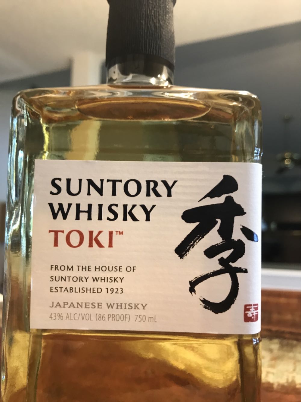 Suntory Whisky Toki  alcohol collectible - Main Image 1