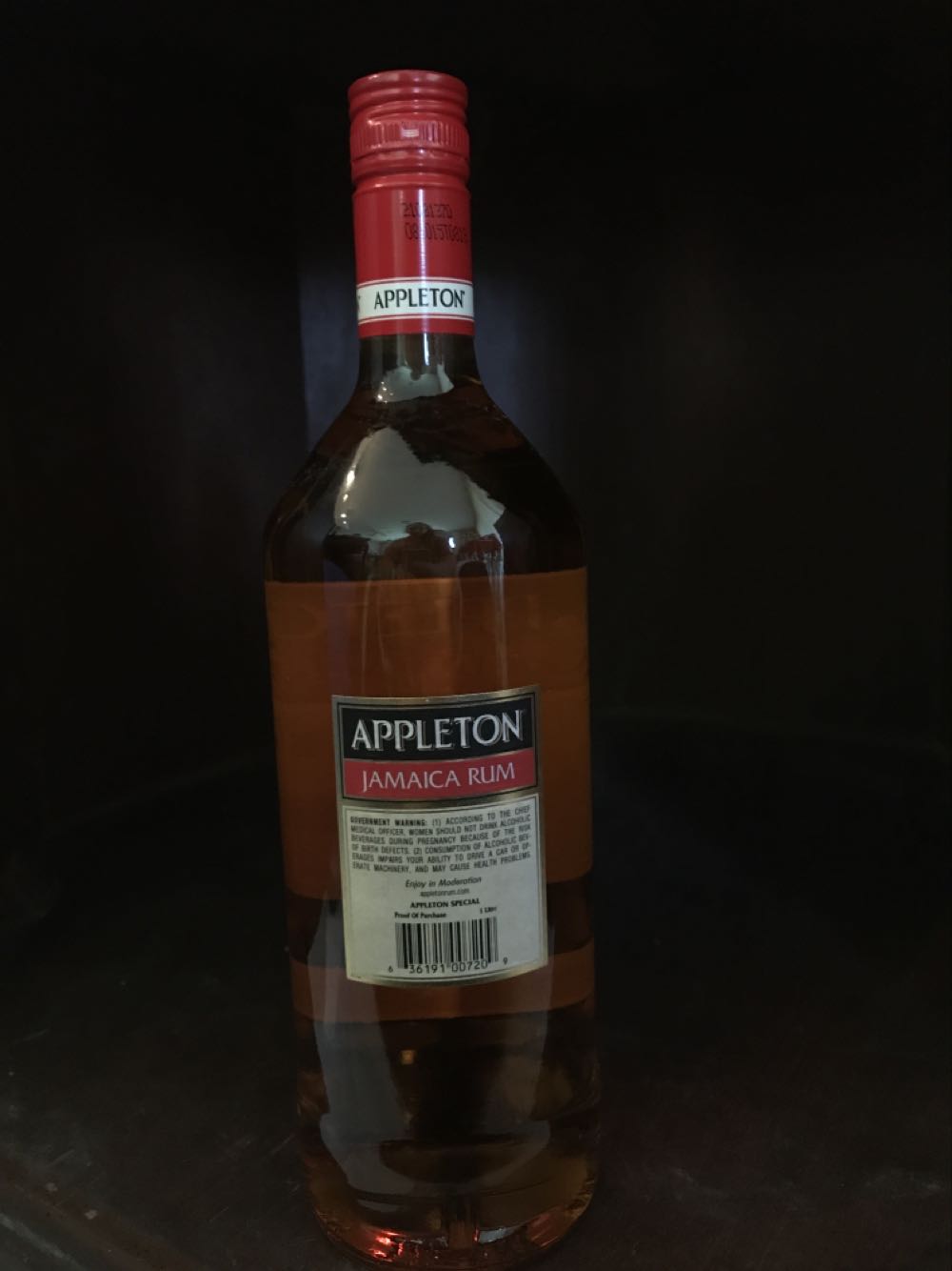 Appleton Jamaica Rum  (1 L) alcohol collectible - Main Image 2
