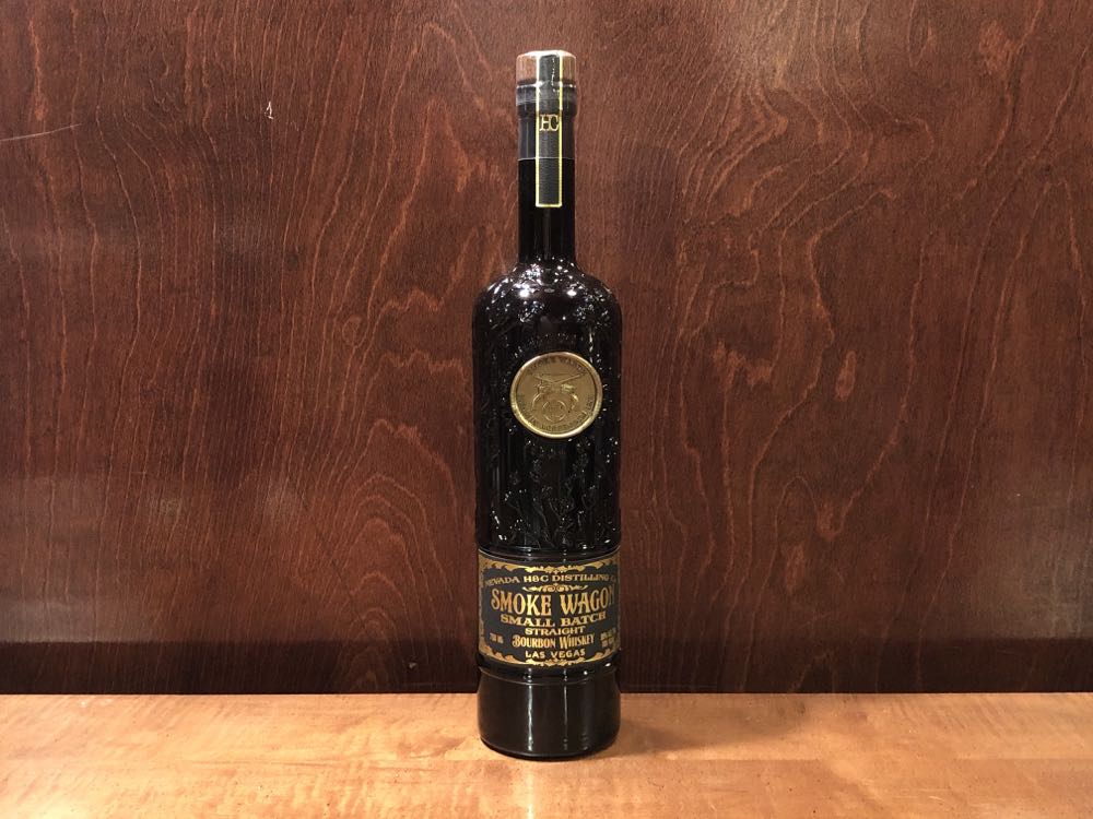 Smoke Wagon Small Batch - Nevada H&C Distilling Company (750mL) alcohol collectible [Barcode 858764003016] - Main Image 4
