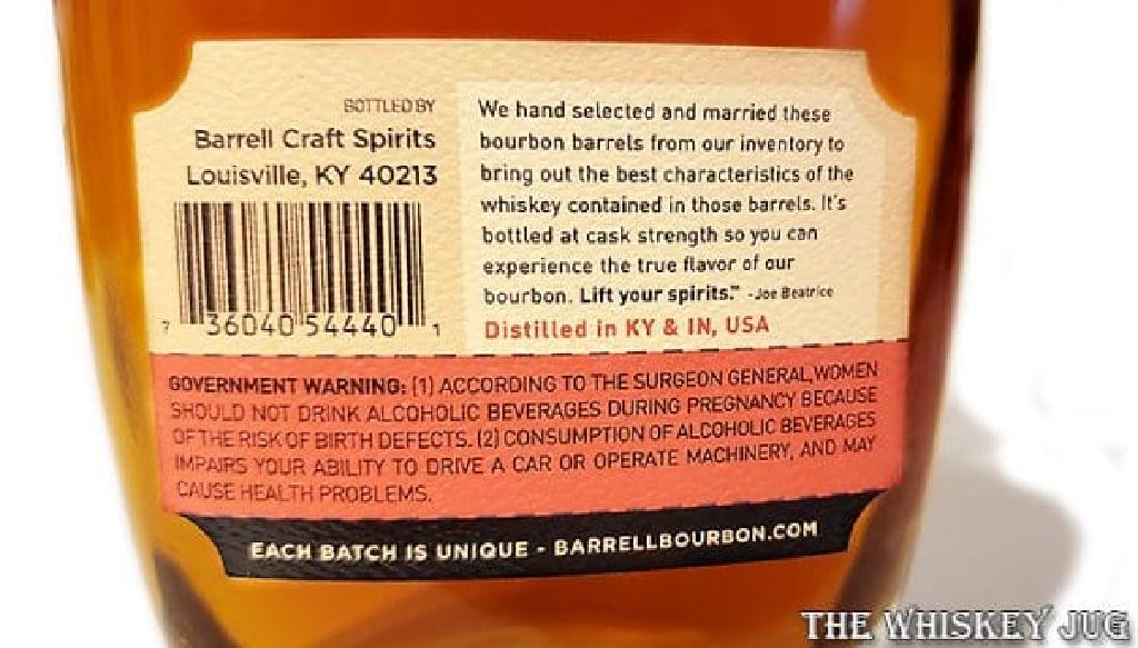 Barrell Bourbon Batch #22 - Barrell Craft Spirits (750mL) alcohol collectible - Main Image 2