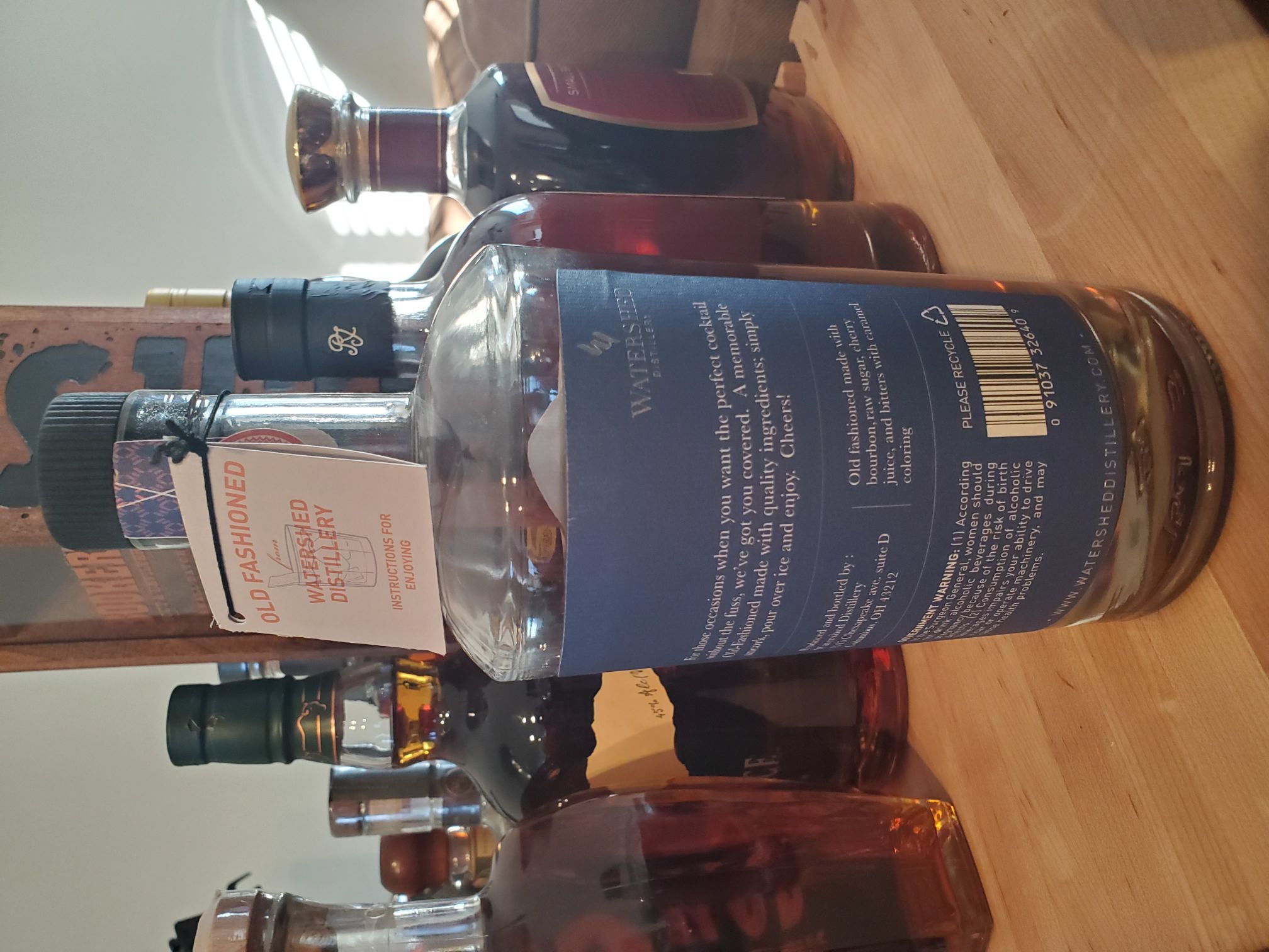 Watershed Distillery Old Fashioned - Watershed Distillery (750mL) alcohol collectible [Barcode 091037326409] - Main Image 2