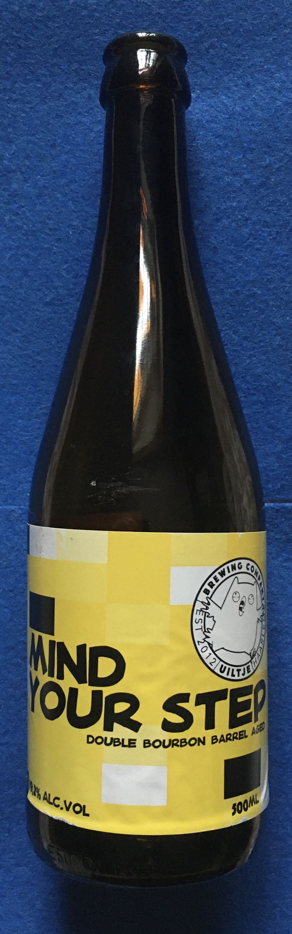 Mind Your Step - Uiltje Brewing Company (500 mL) alcohol collectible [Barcode 8719189124453] - Main Image 4