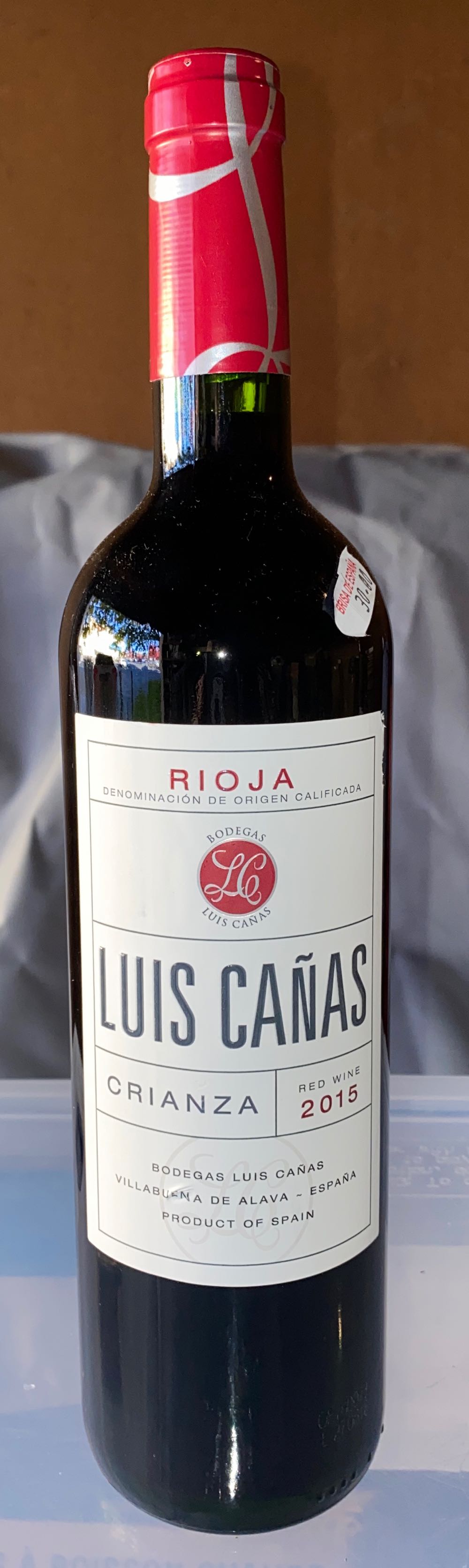 Rioja Luis Cañas Crianza - Bodegas Luis Cañas (750 mL) alcohol collectible [Barcode 784585015665] - Main Image 1