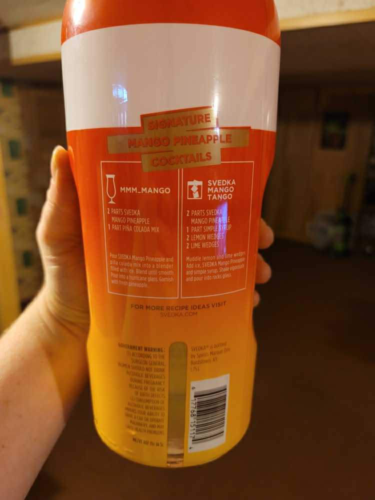 Svedka  (1.75 L) alcohol collectible [Barcode 617768151174] - Main Image 2