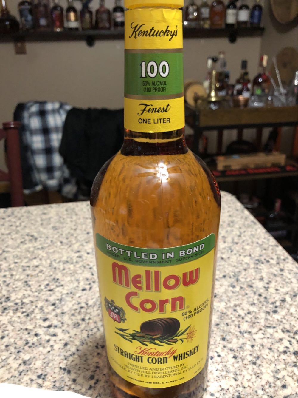 Heaven Hill Mellow Corn - Heaven Hill Distilleries, Inc. (750 mL) alcohol collectible [Barcode 096749701100] - Main Image 2