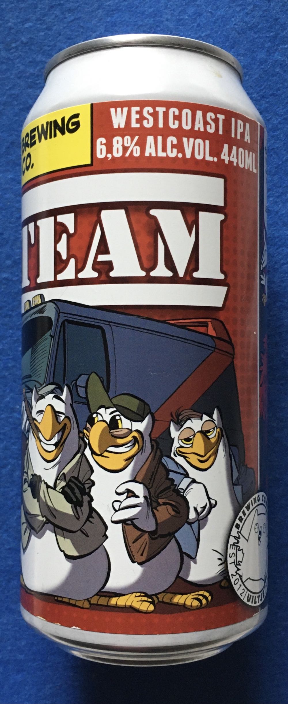 The H-TEAM - Uiltje Brewing Company (440 mL) alcohol collectible [Barcode 8719325540550] - Main Image 2