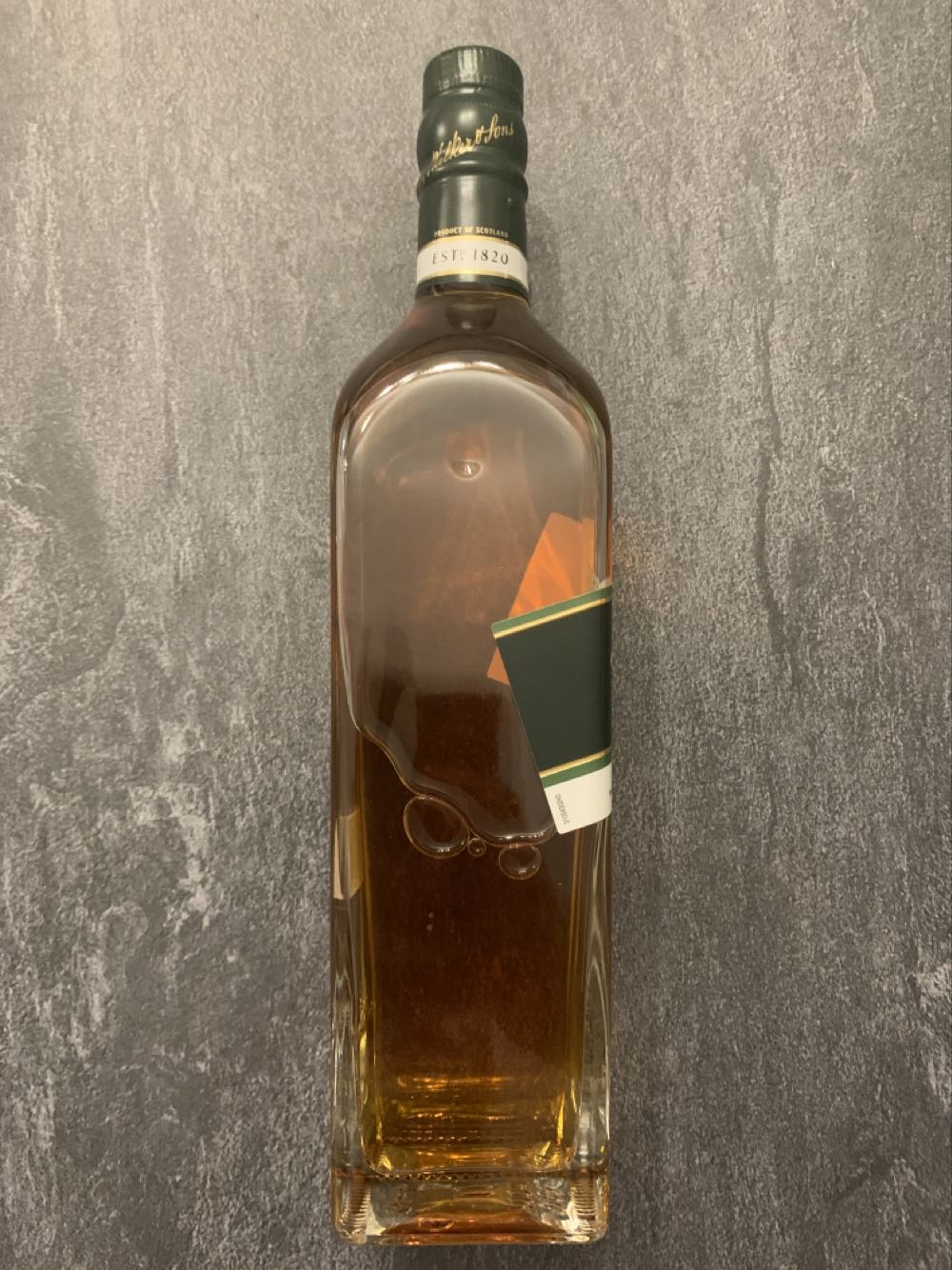 Johnnie Walker Green Label - Johnnie Walker & Sons (700 mL) alcohol collectible [Barcode 5000267134710] - Main Image 4