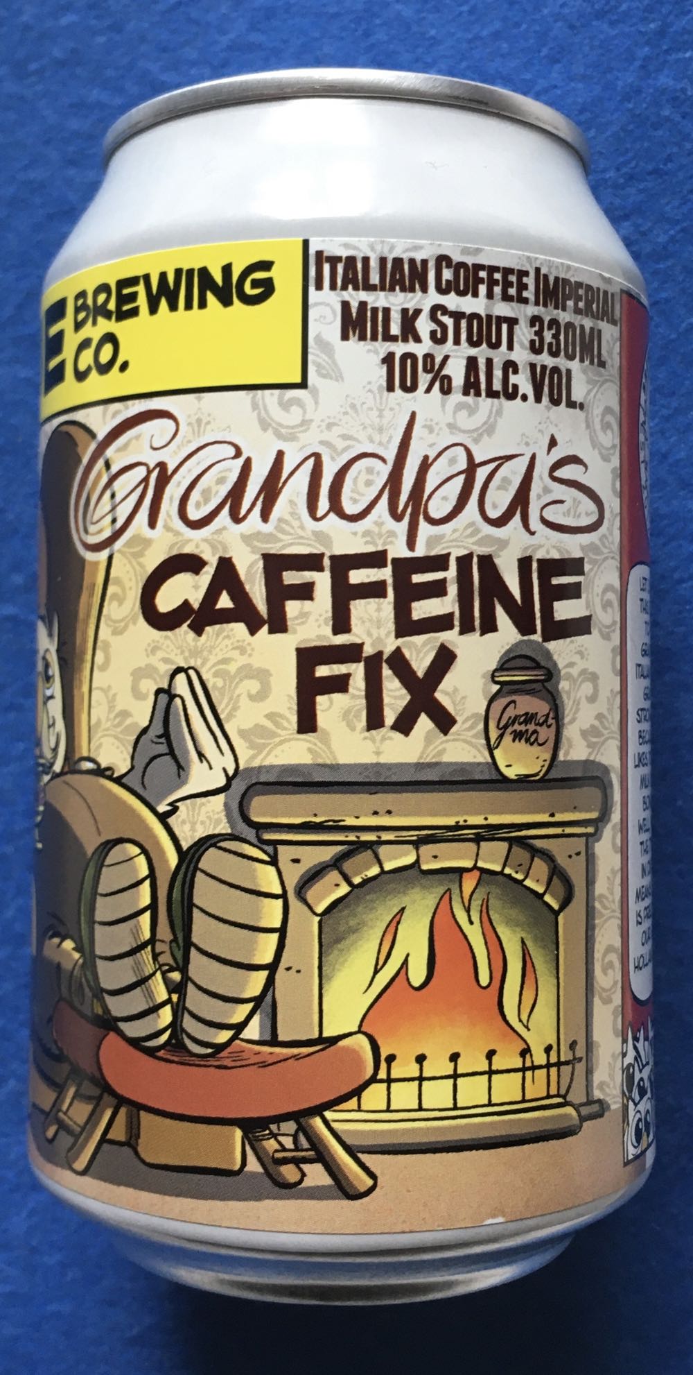 Grandpa’s Caffeine Fix Vol.2 - Uiltje Brewing Company (330 mL) alcohol collectible [Barcode 8719325540529] - Main Image 2