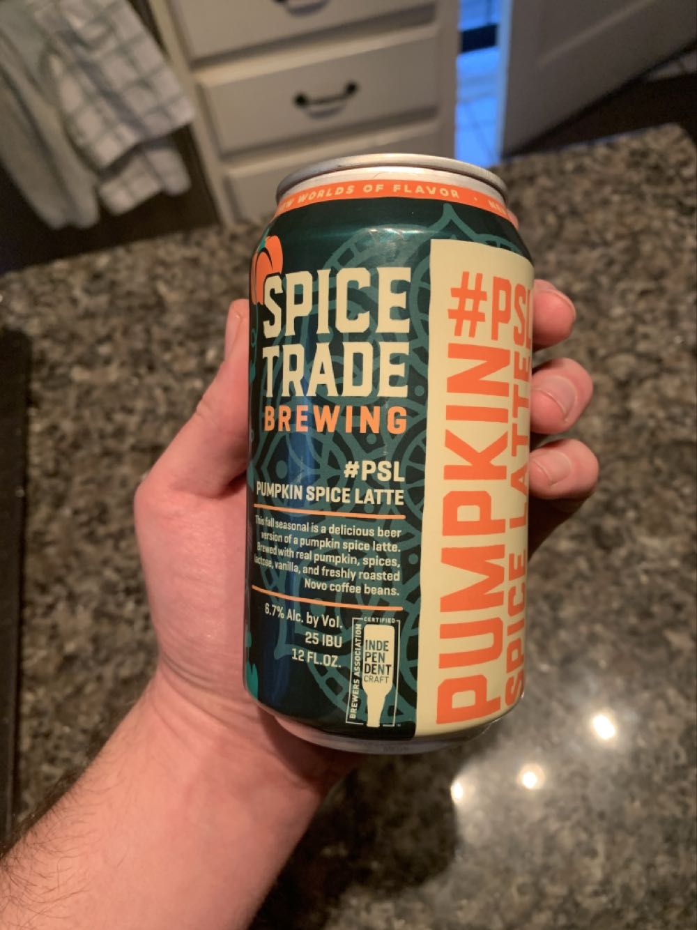 #PSL -Pumpkin Spice Latte - Spice Trade Brewing Co alcohol collectible [Barcode 653341526045] - Main Image 2